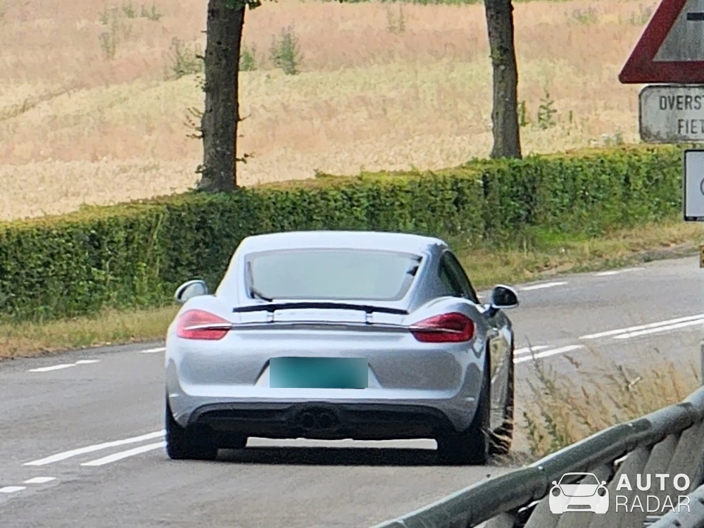 Porsche 981 Cayman S spotted in Heerlen