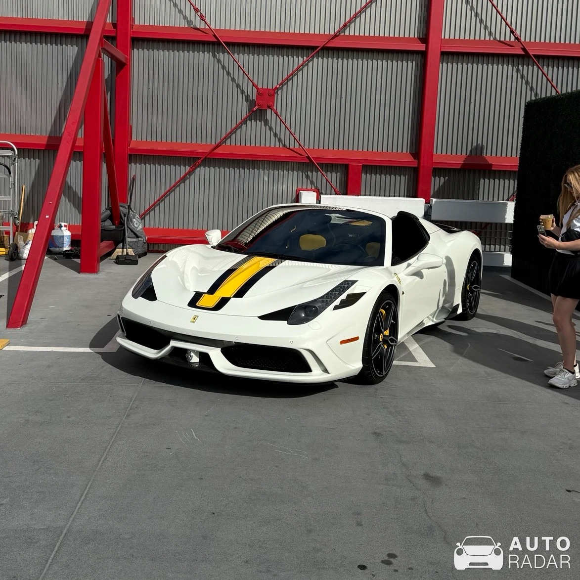 Ferrari 458 Speciale A spotted in Los Angeles