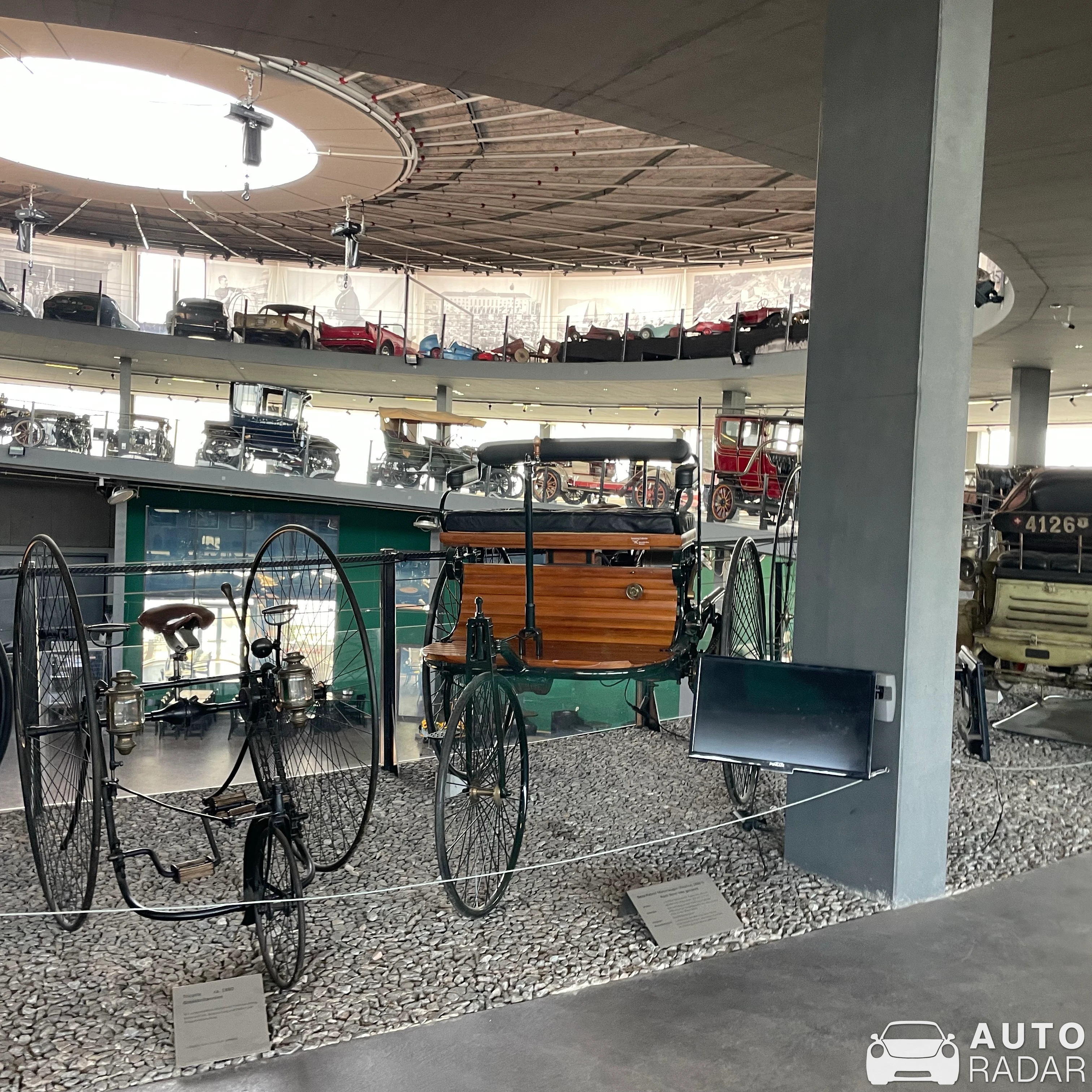 Mercedes Patent-Motorwagen spotted in Muttenz