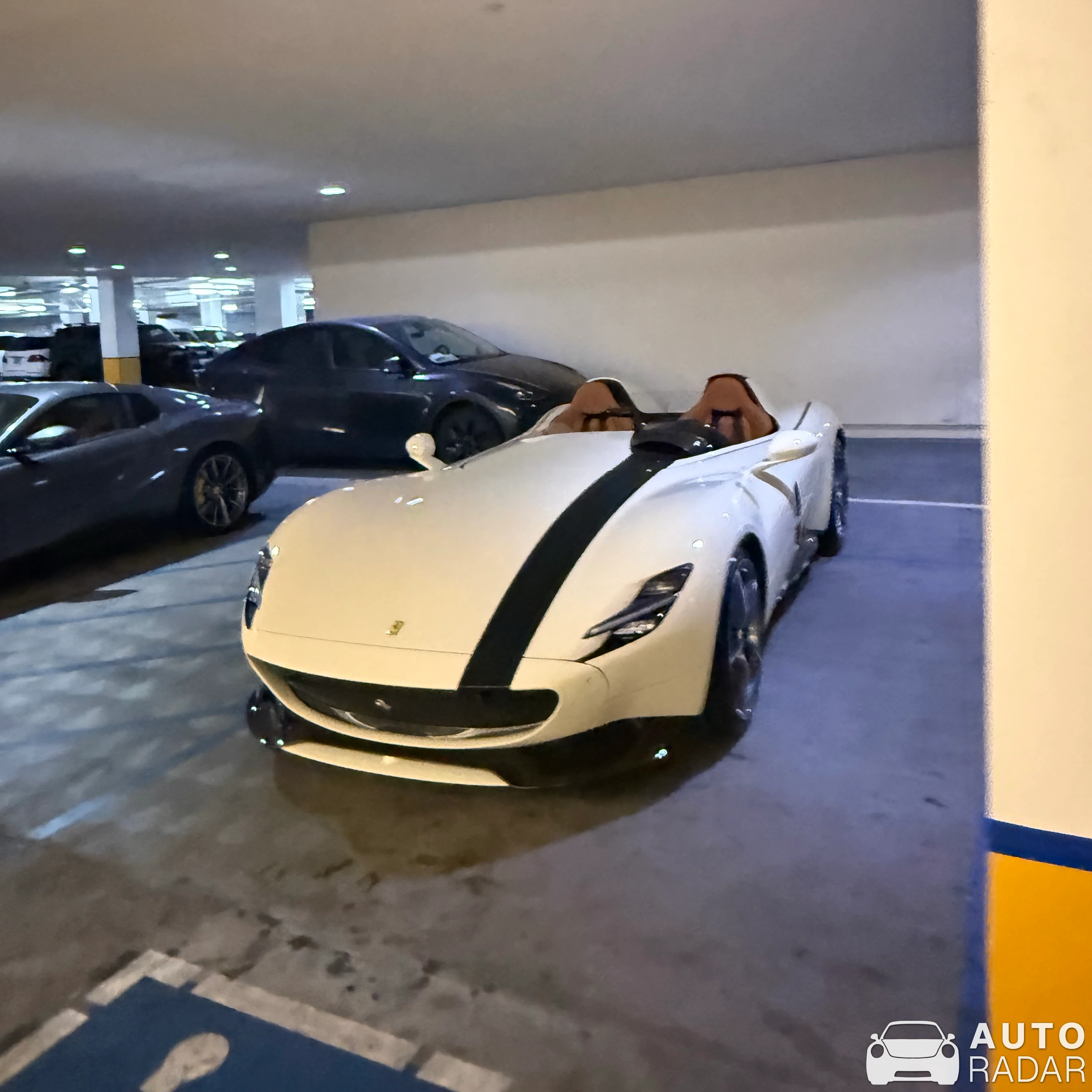 Ferrari Monza spotted in Beverly Hills