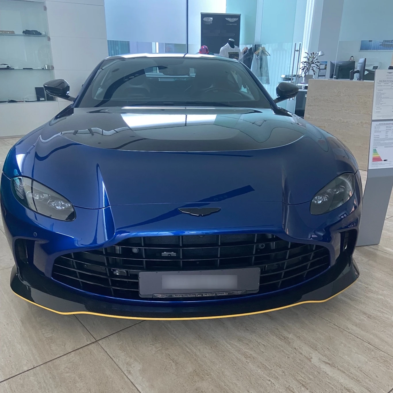 Aston Martin V12 Vantage spotted in Radebeul, Deutschland