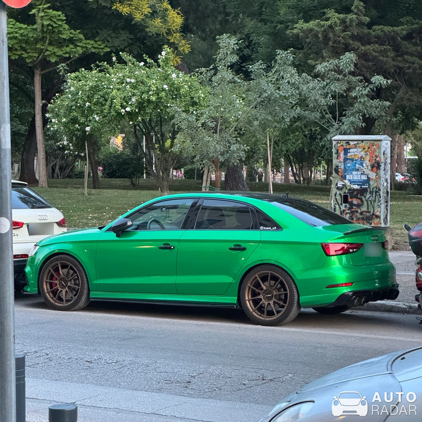 Audi S3 8V spotted in Thessaloniki