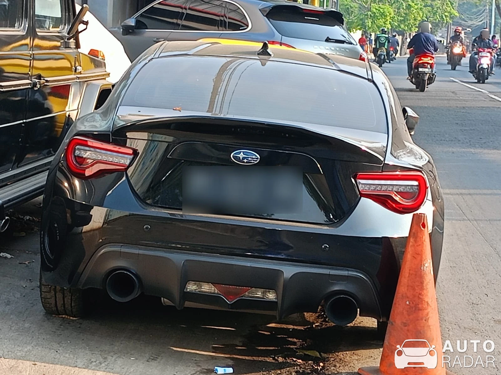 Subaru BRZ spotted in West Jakarta City, Indonesia