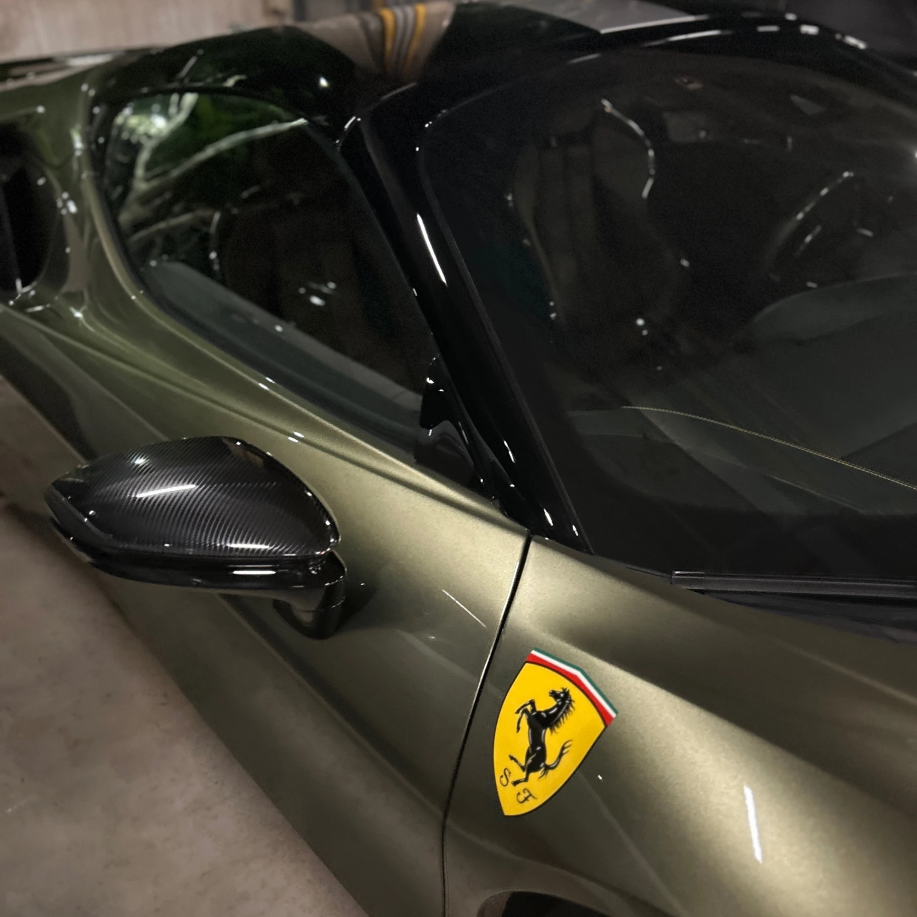 Ferrari SF90 Spider spotted in Vila Brandina, Brazil