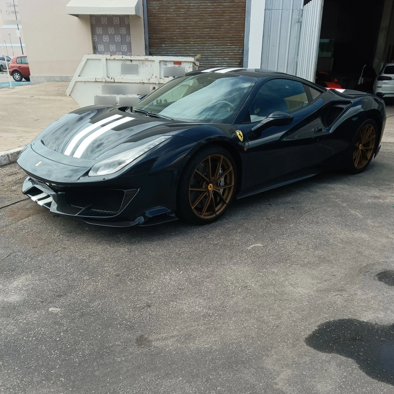 Ferrari 488 Pista spotted in Cruz das Almas, Brasil