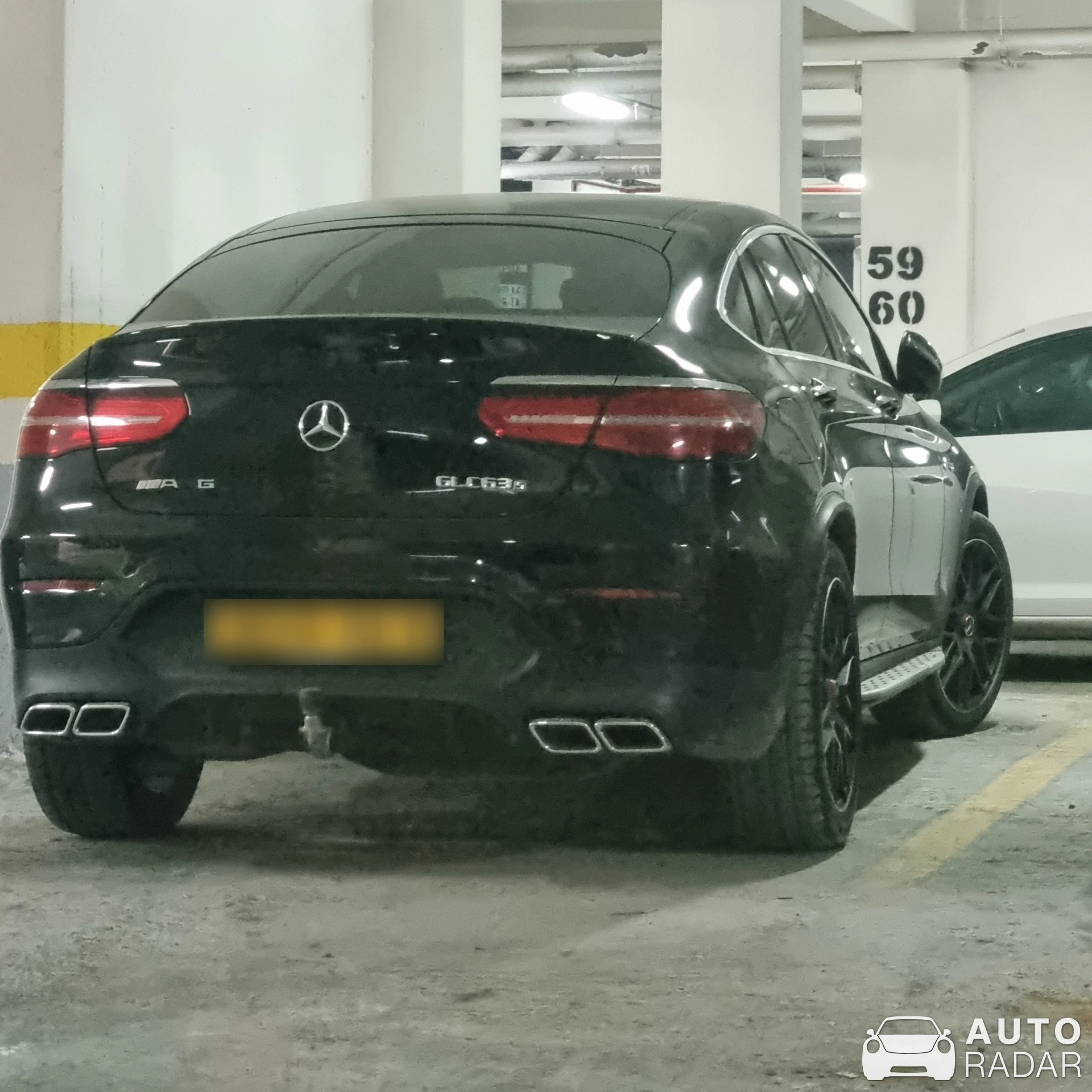 Mercedes-AMG GLC 63 S Coupé C253 2019 spotted in Béjaïa, Algeria