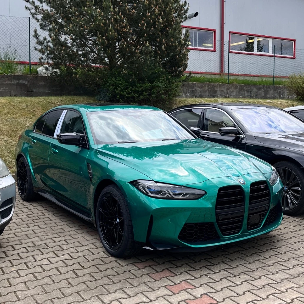 BMW M3 G80 Sedan Competition spotted in Liberec, Česko