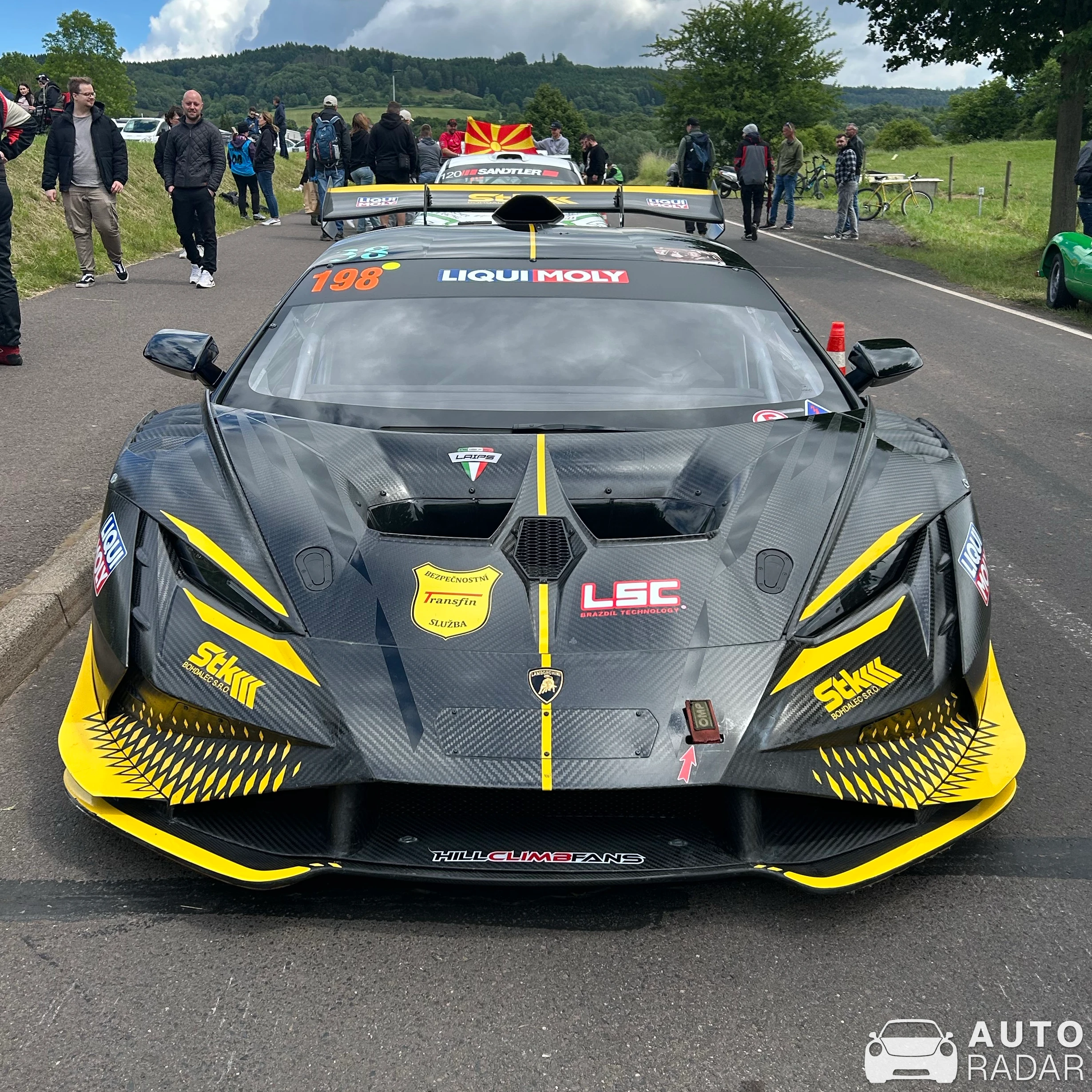 Lamborghini Huracán Super Trofeo EVO2 spotted in Bad Liebenstein, Deutschland