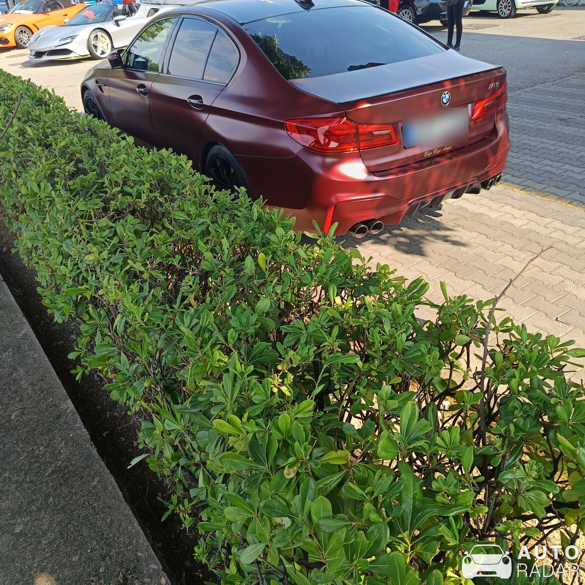 BMW M5 F90 spotted in Brescia