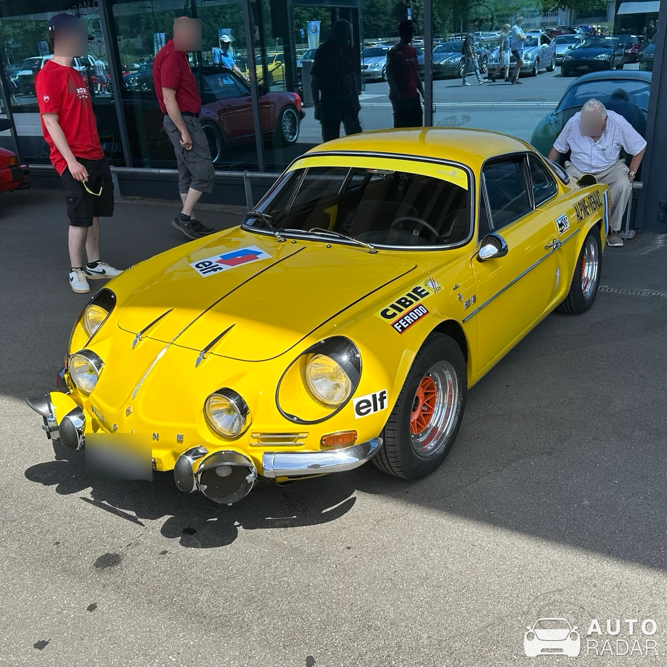 Alpine A110 1600 SC spotted in Luzern