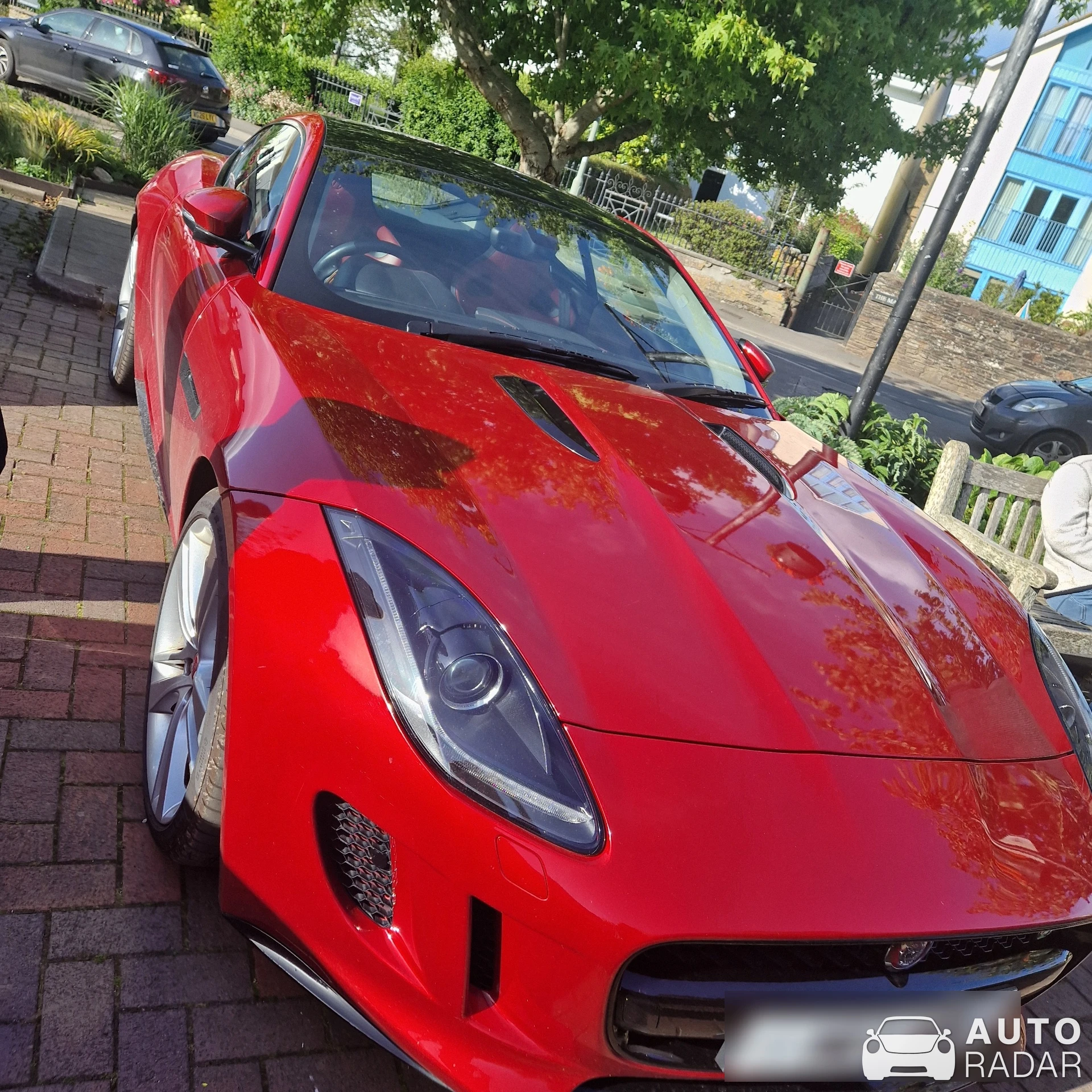 Jaguar F-Type R Convertible spotted in Kingsbridge