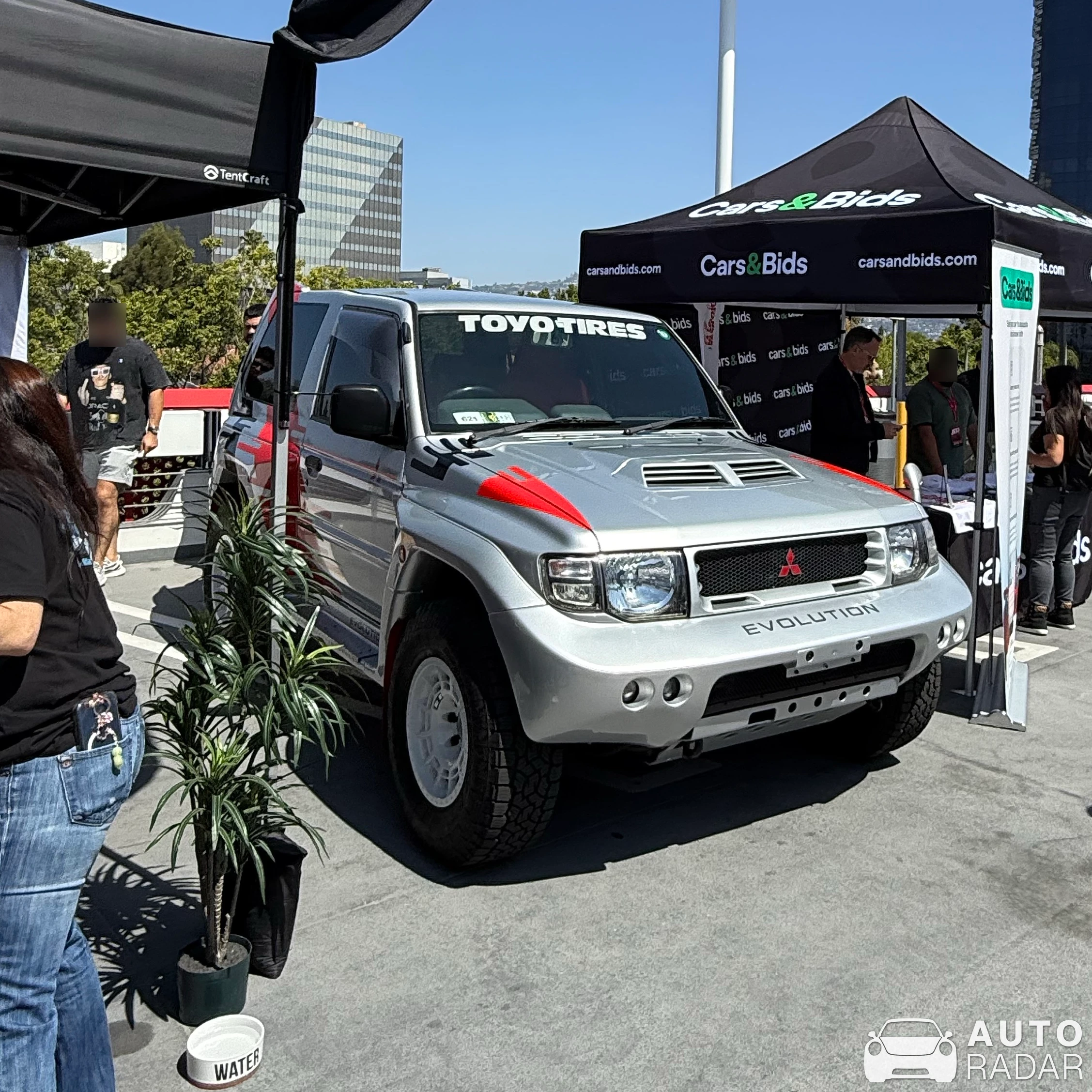 Mitsubishi Pajero Evolution spotted in Los Angeles