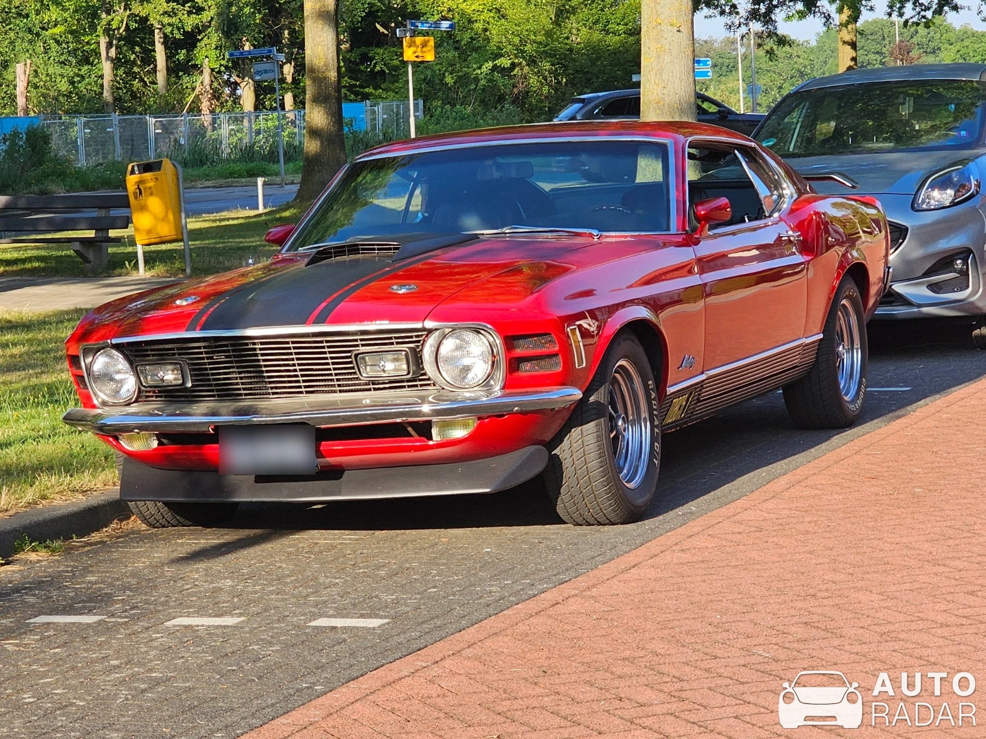 Ford Mustang Mach 1 1969 spotted in Kerkrade