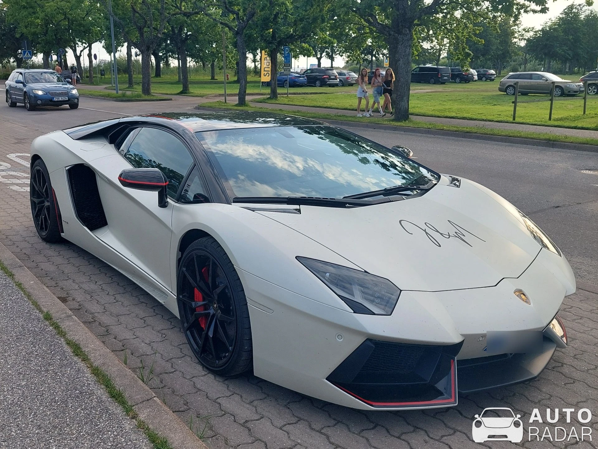 Lamborghini Aventador LP700-4 Pirelli Edition spotted in Pärnu