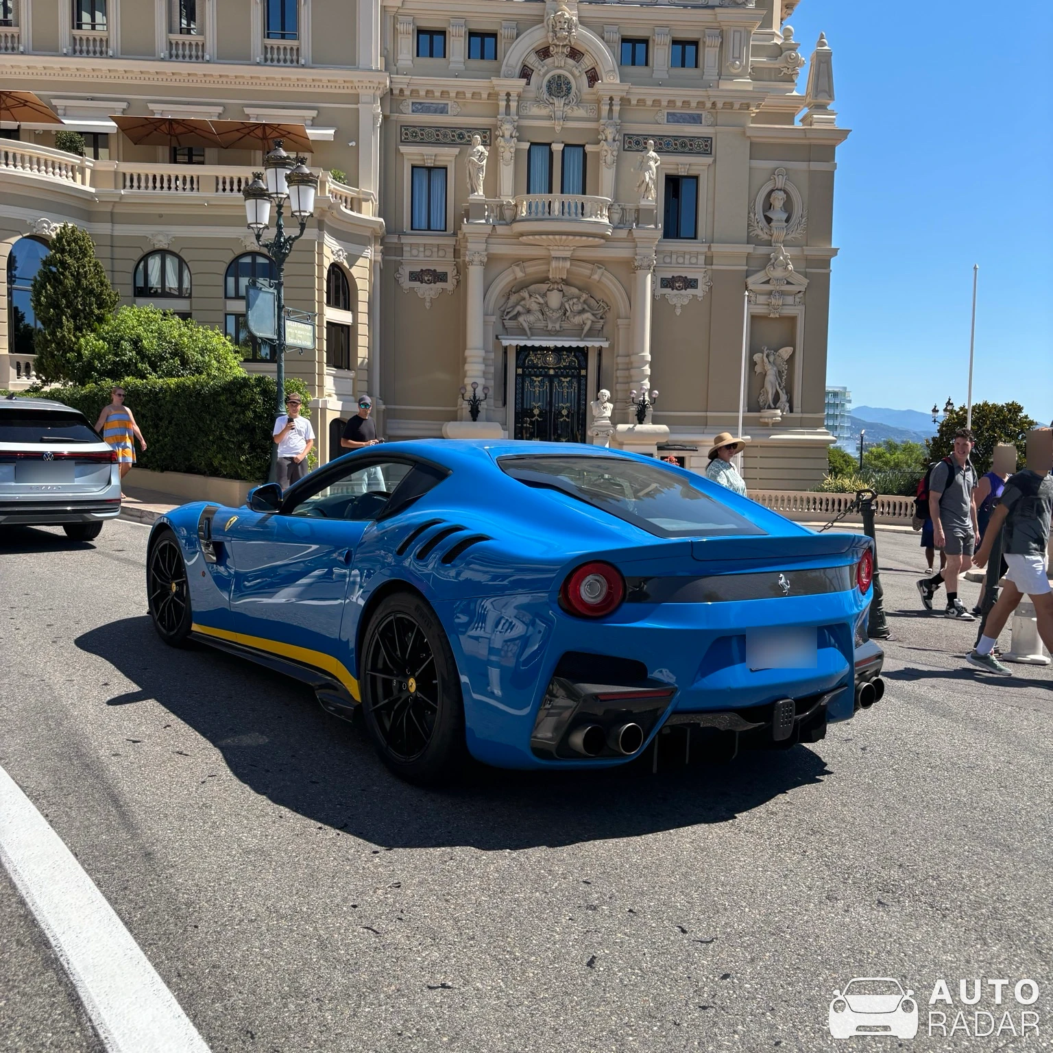 Ferrari F12tdf spotted in Monaco