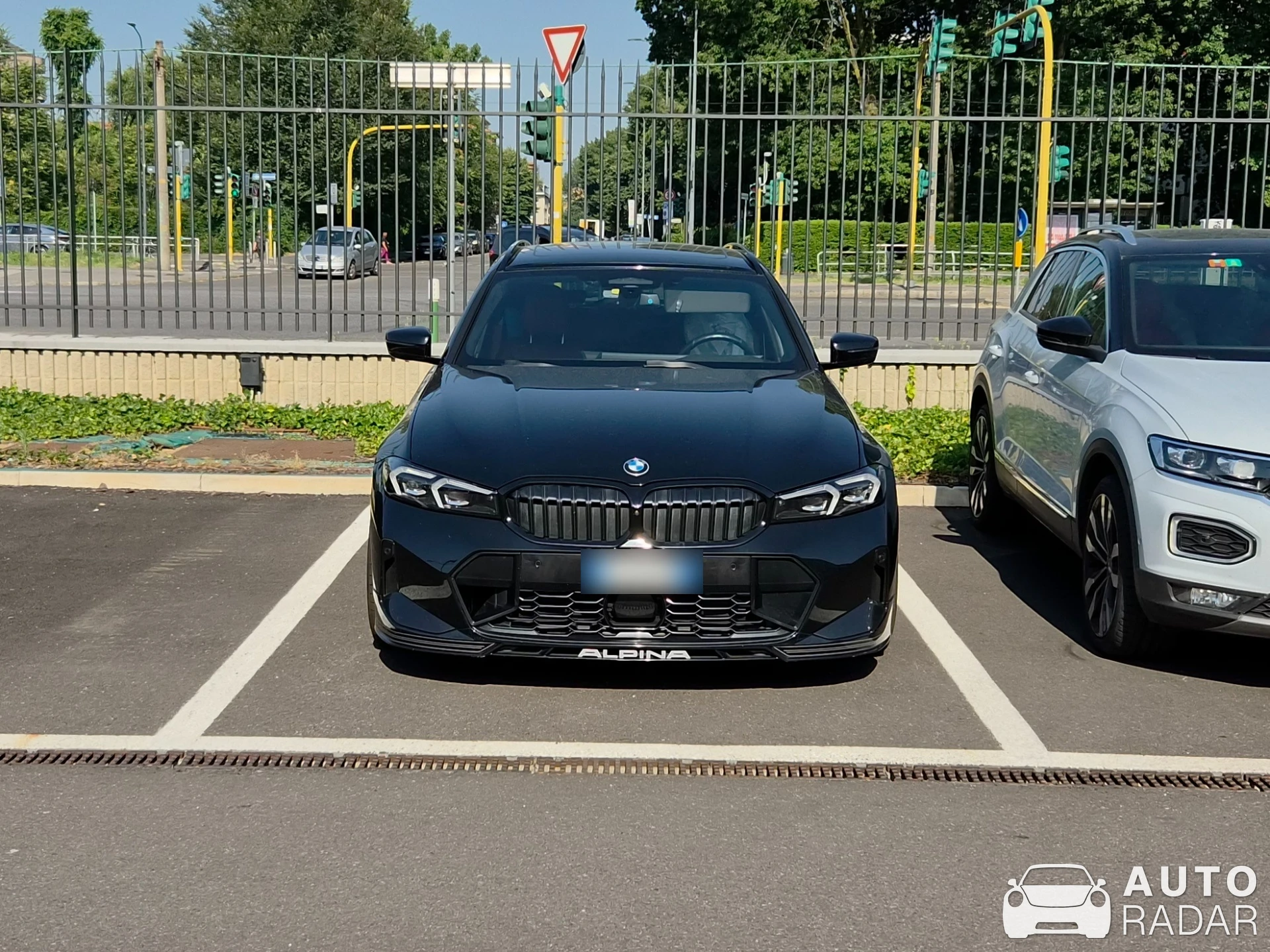Alpina D3 spotted in Milano