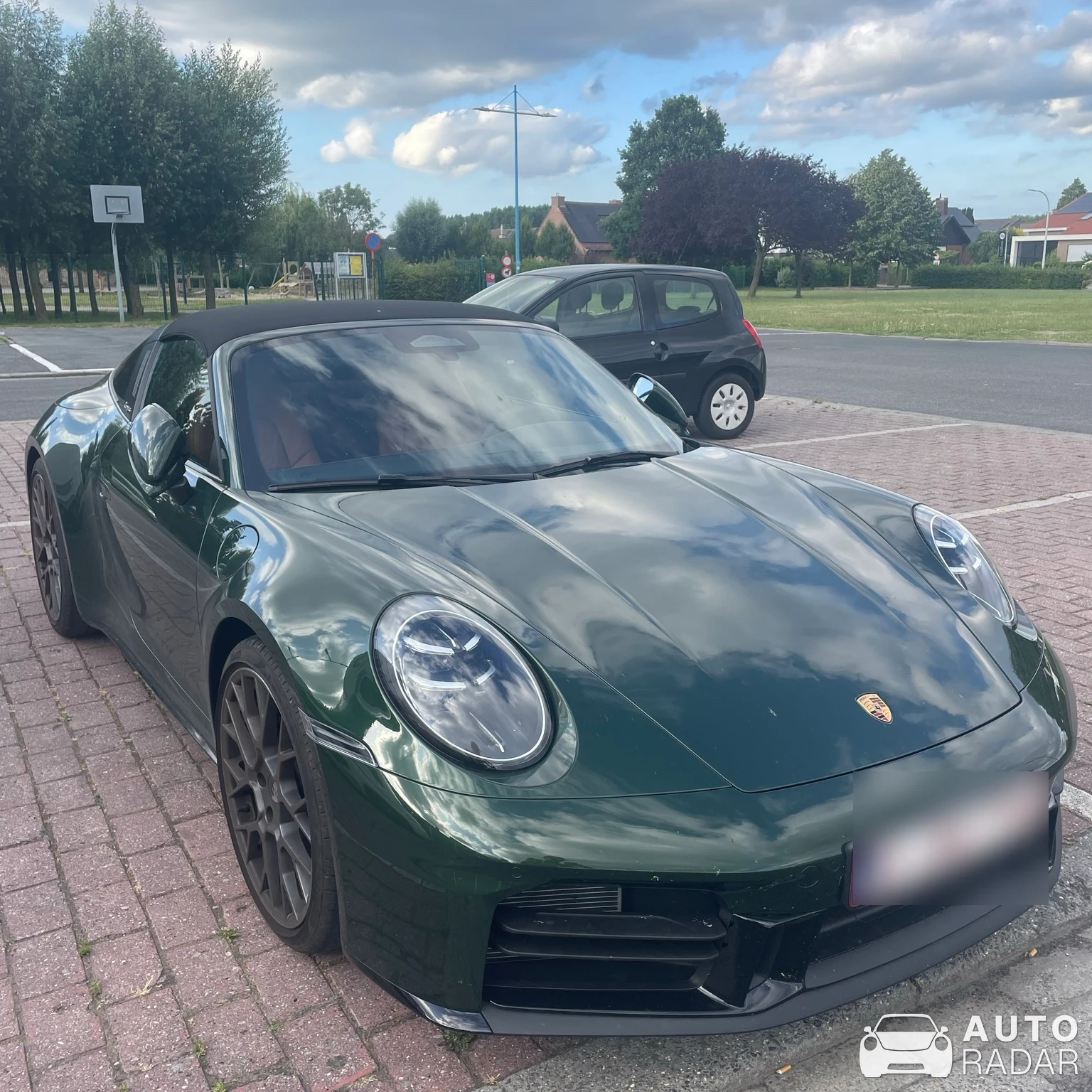 Porsche 992 Targa 4S MkI spotted in Izegem