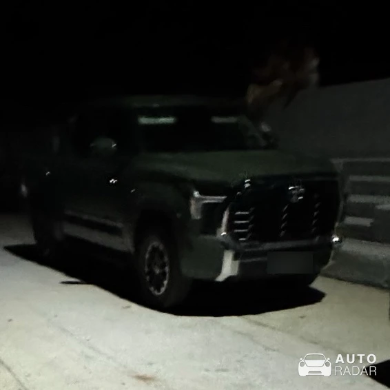 Toyota Tundra spotted in Chalkidiki