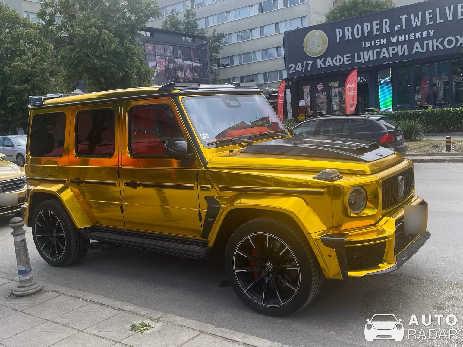 Mercedes-AMG Brabus G 800 spotted in Sofiya