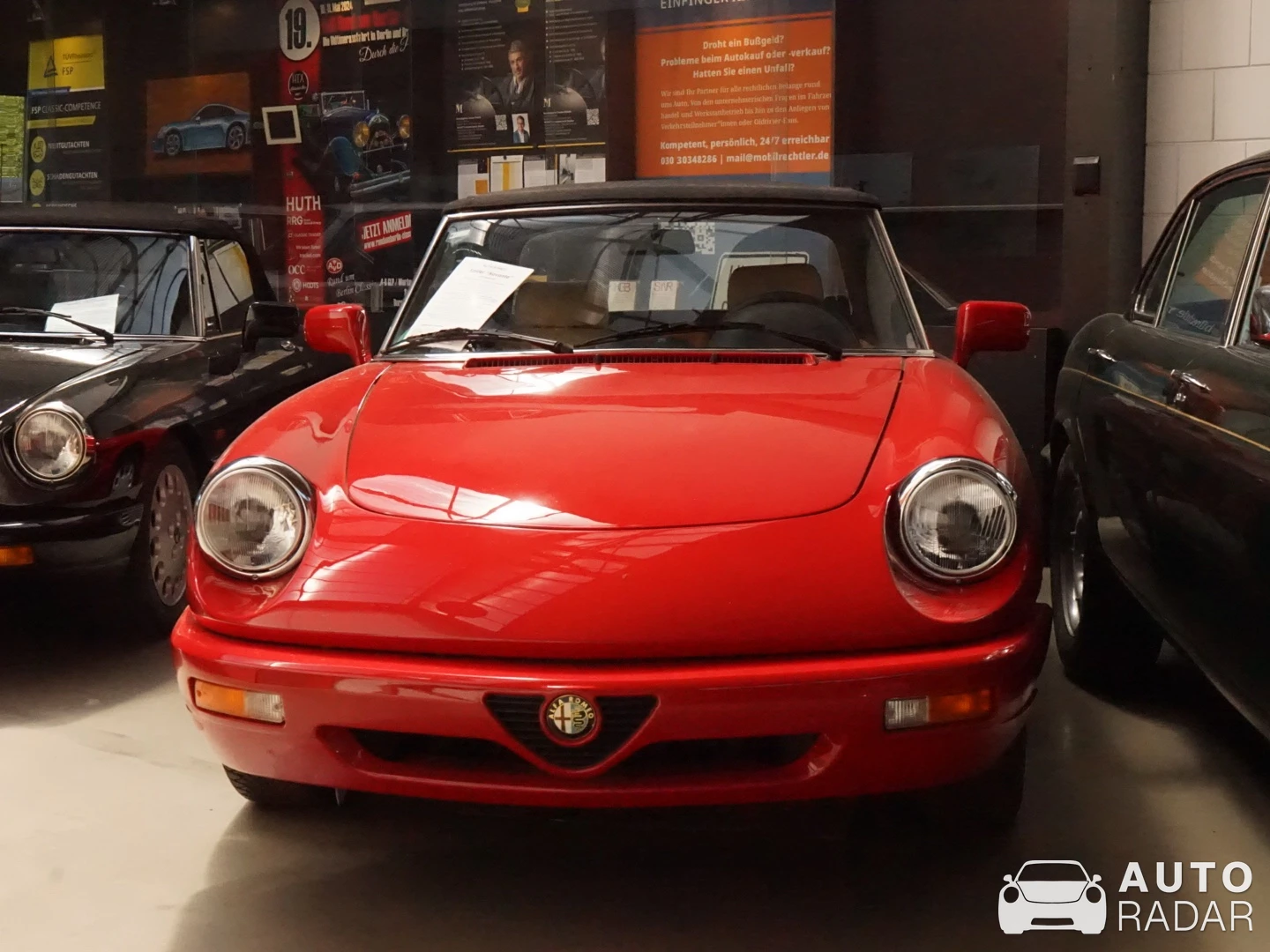 Alfa Romeo Spider Series 4 spotted in Berliini