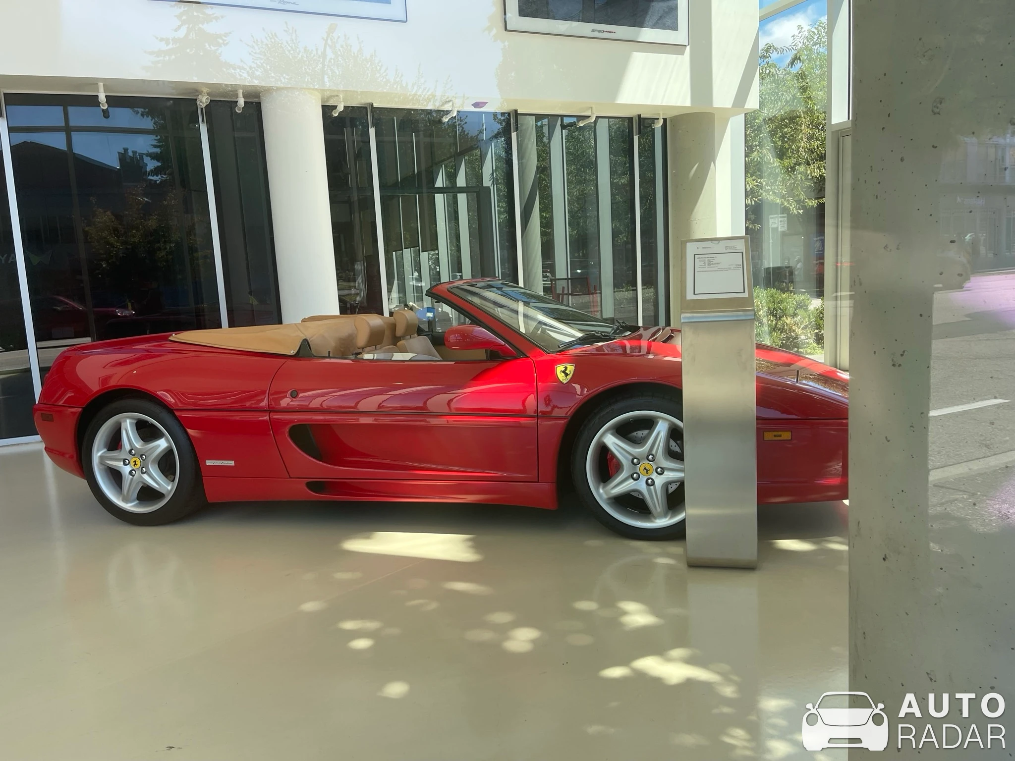 Ferrari F355 Spider spotted in Vancouver