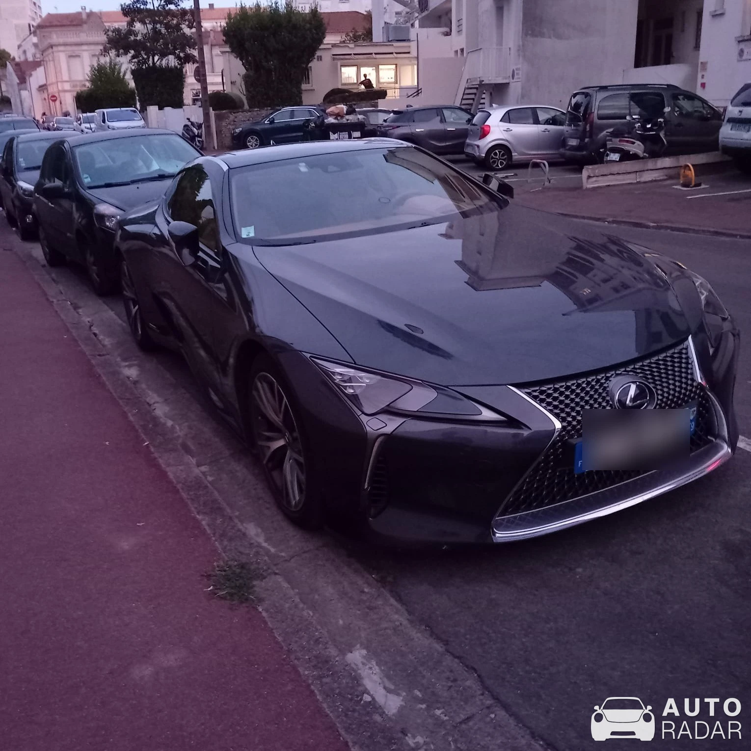 Lexus LC 500h spotted in Royan, France