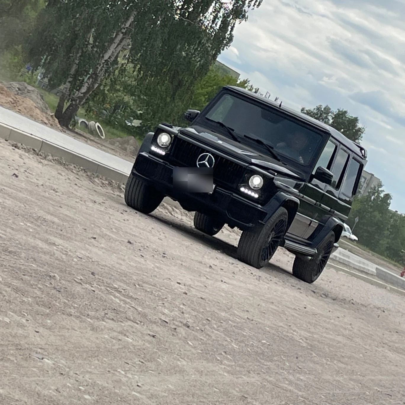 Mercedes G klasa spotted in Ostrołęka, Polska