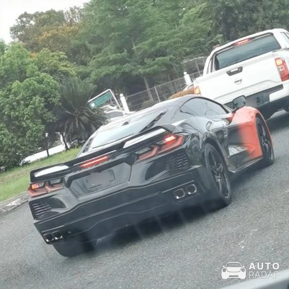 Chevrolet Corvette C8 spotted in Sandakan, Malaysia