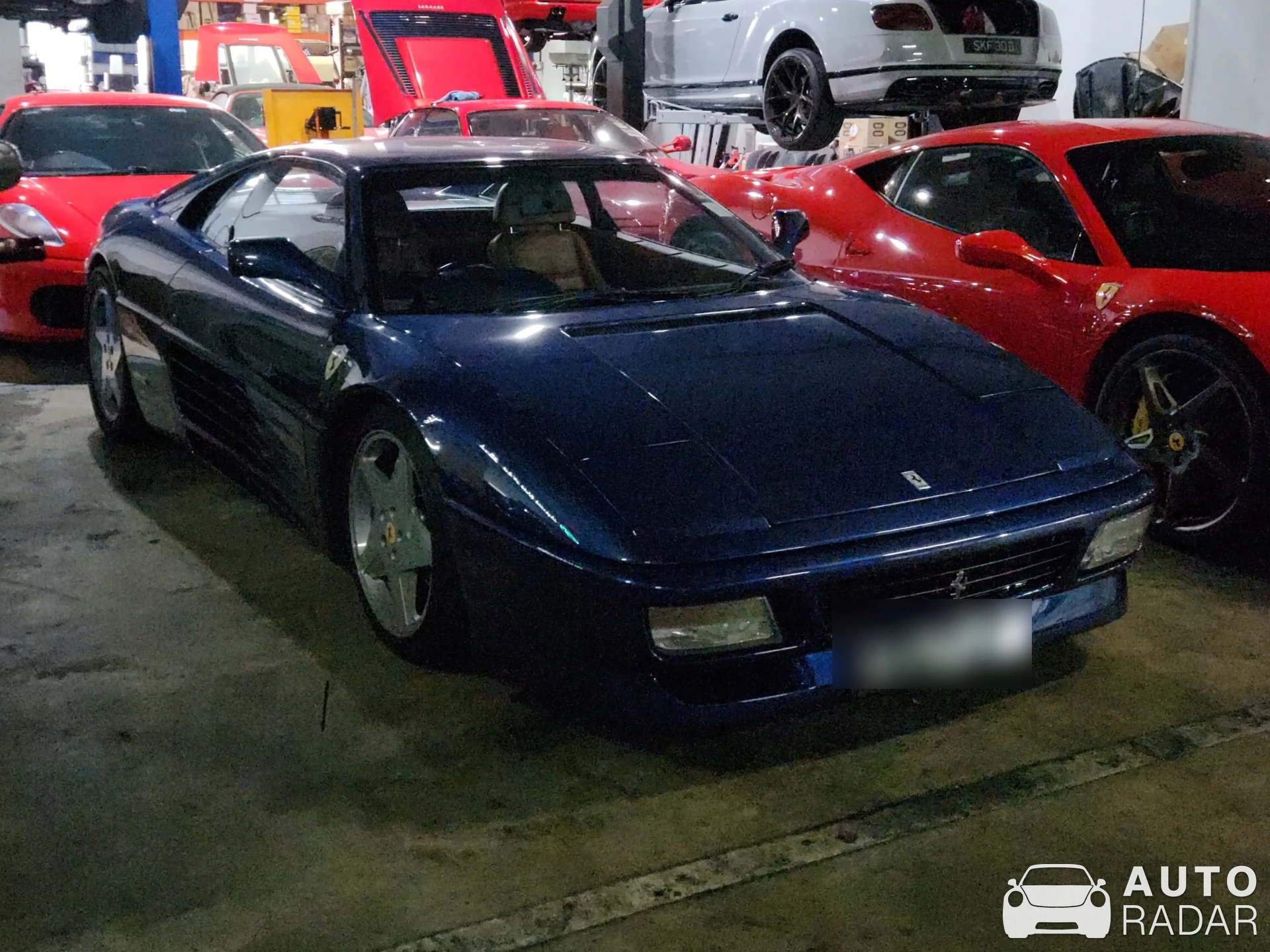 Ferrari 348 TS spotted in Singapore