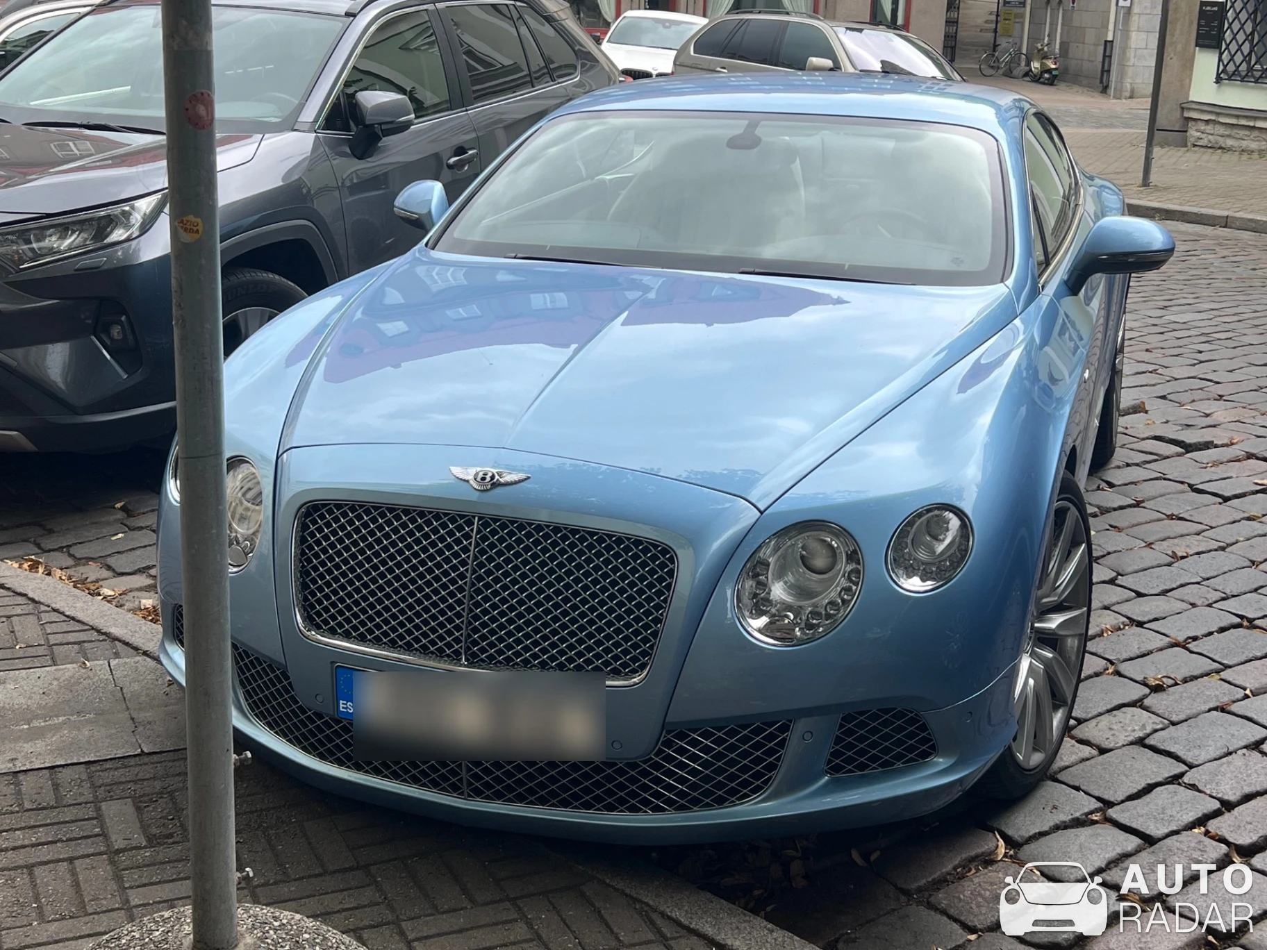Bentley Continental GT spotted in Tallinn, Estonia
