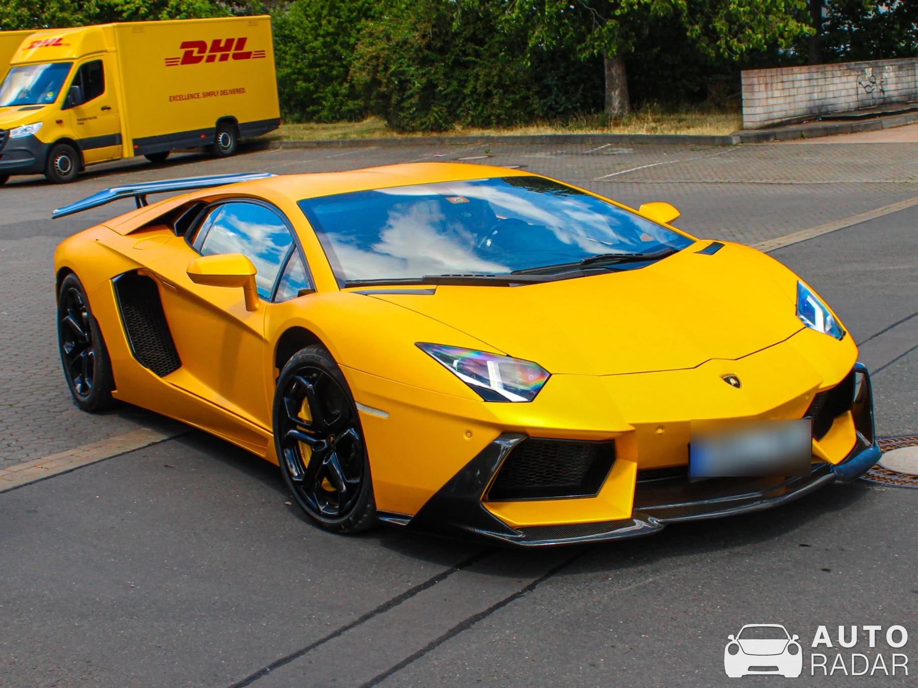 Lamborghini Aventador LP700-4 spotted in Erfurt, Germany