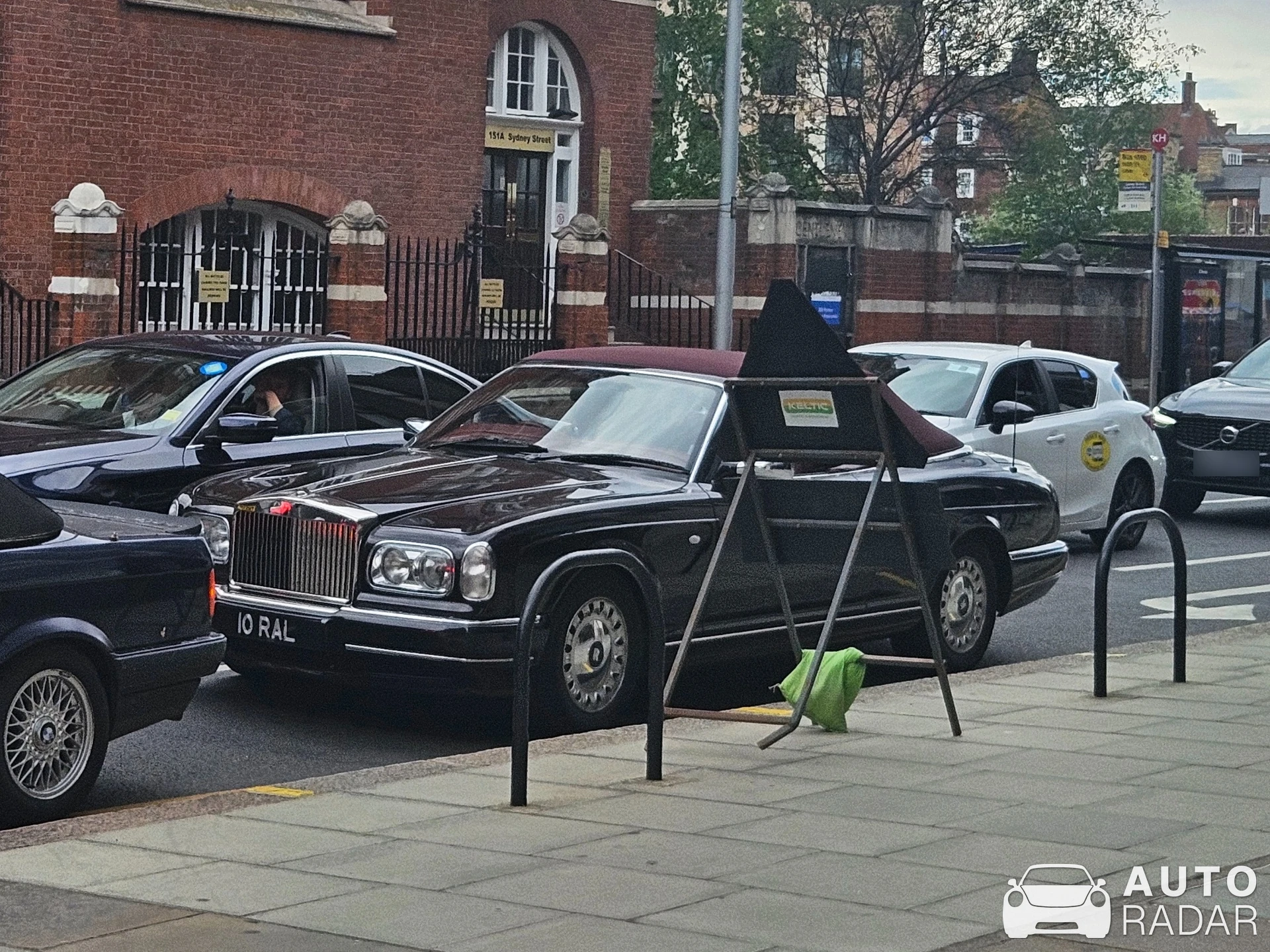 Rolls-Royce Corniche spotted in London