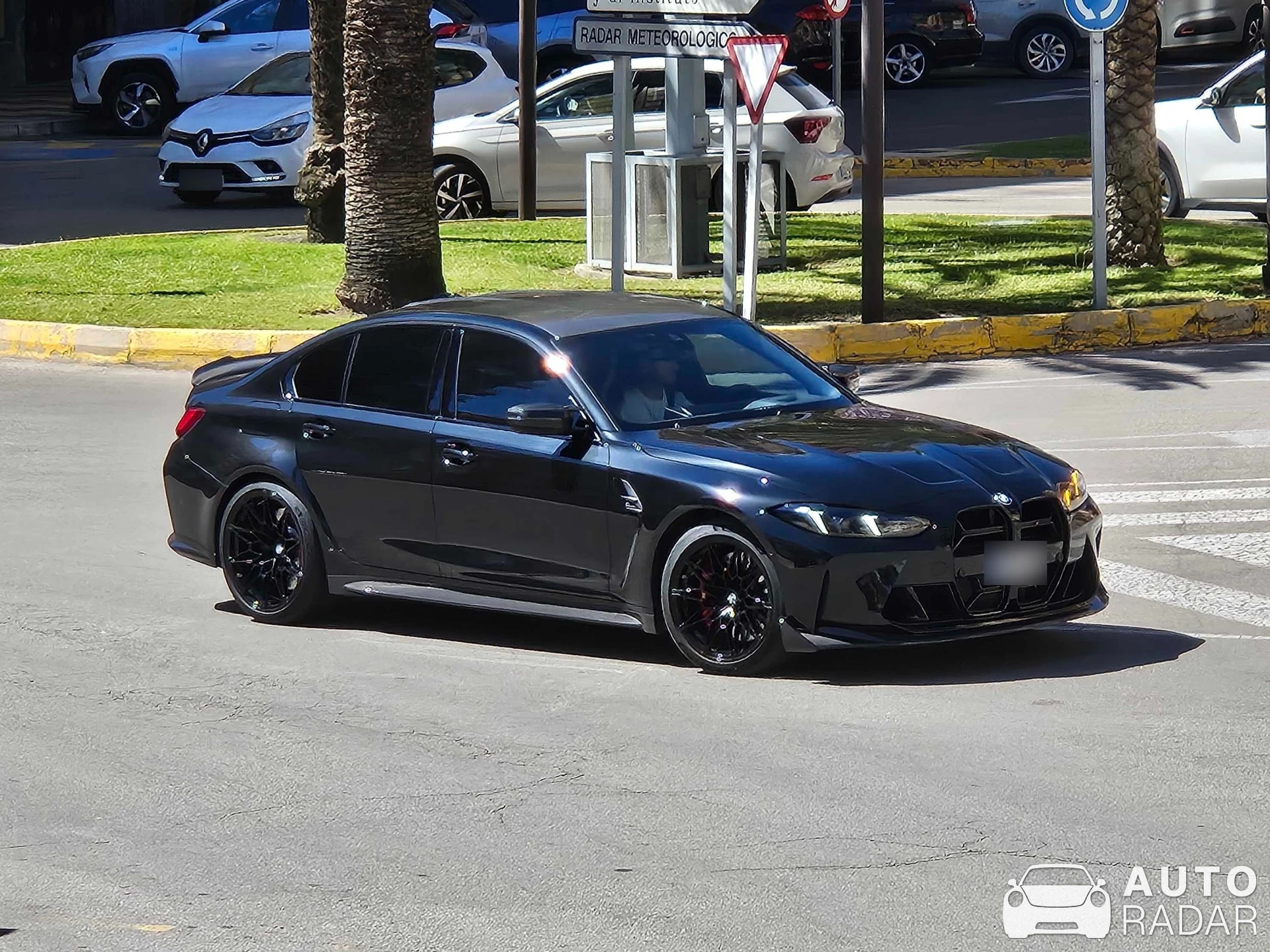 BMW M3 G80 Sedan Competition 2025 spotted in Cullera