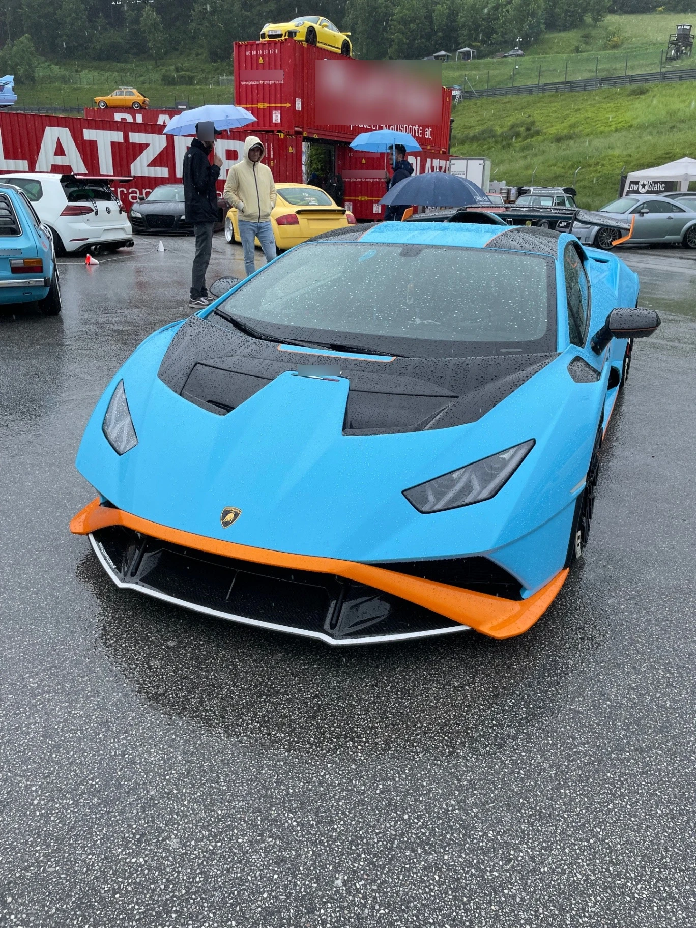 Lamborghini Huracán STO spotted in Plainfeld, Österreich