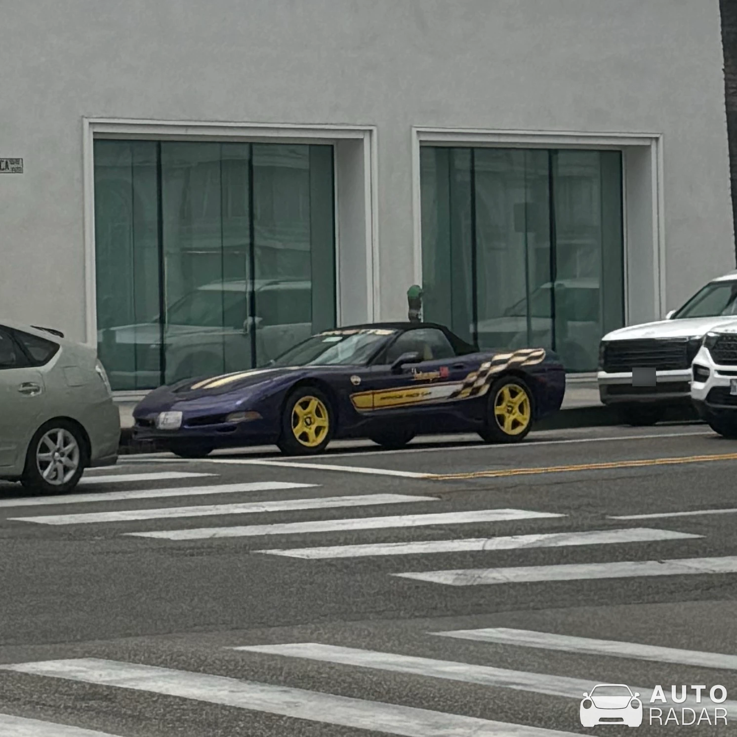 Chevrolet Corvette C5 Indy Pace Car spotted in Beverly Hills