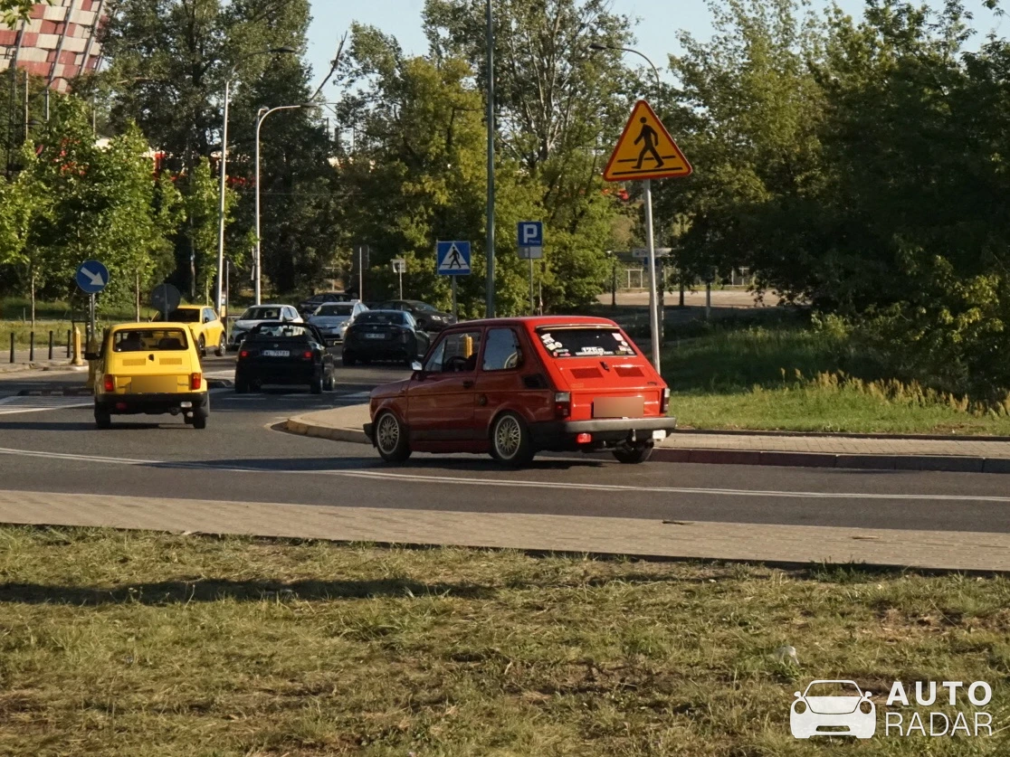 Polski Fiat 126p spotted in Varsova