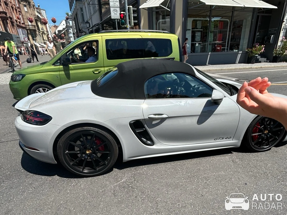 Porsche 718 Boxster GTS 4.0 spotted in Κόνσταντς