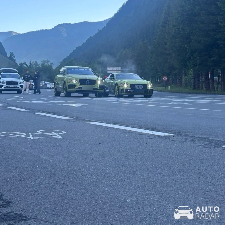 Bentley Bentayga spotted in Zell am See