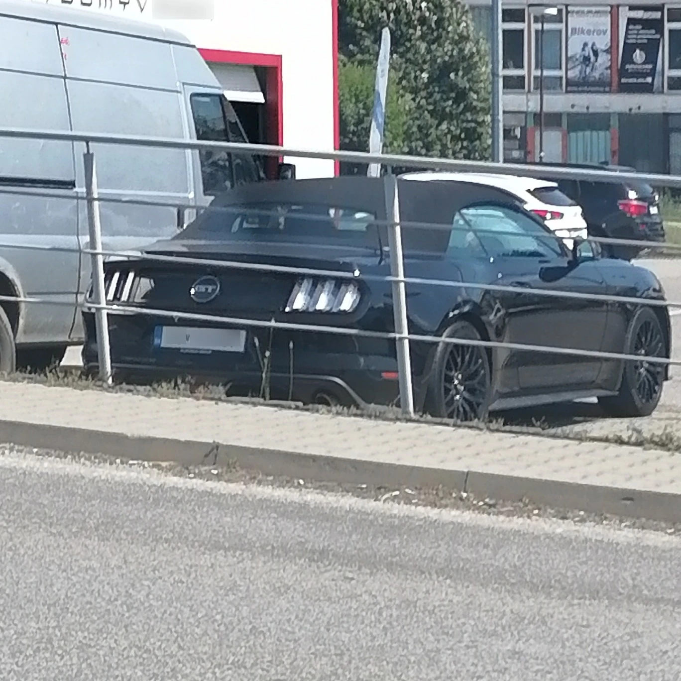 Ford Mustang GT Convertible spotted in Nitra, Slovensko