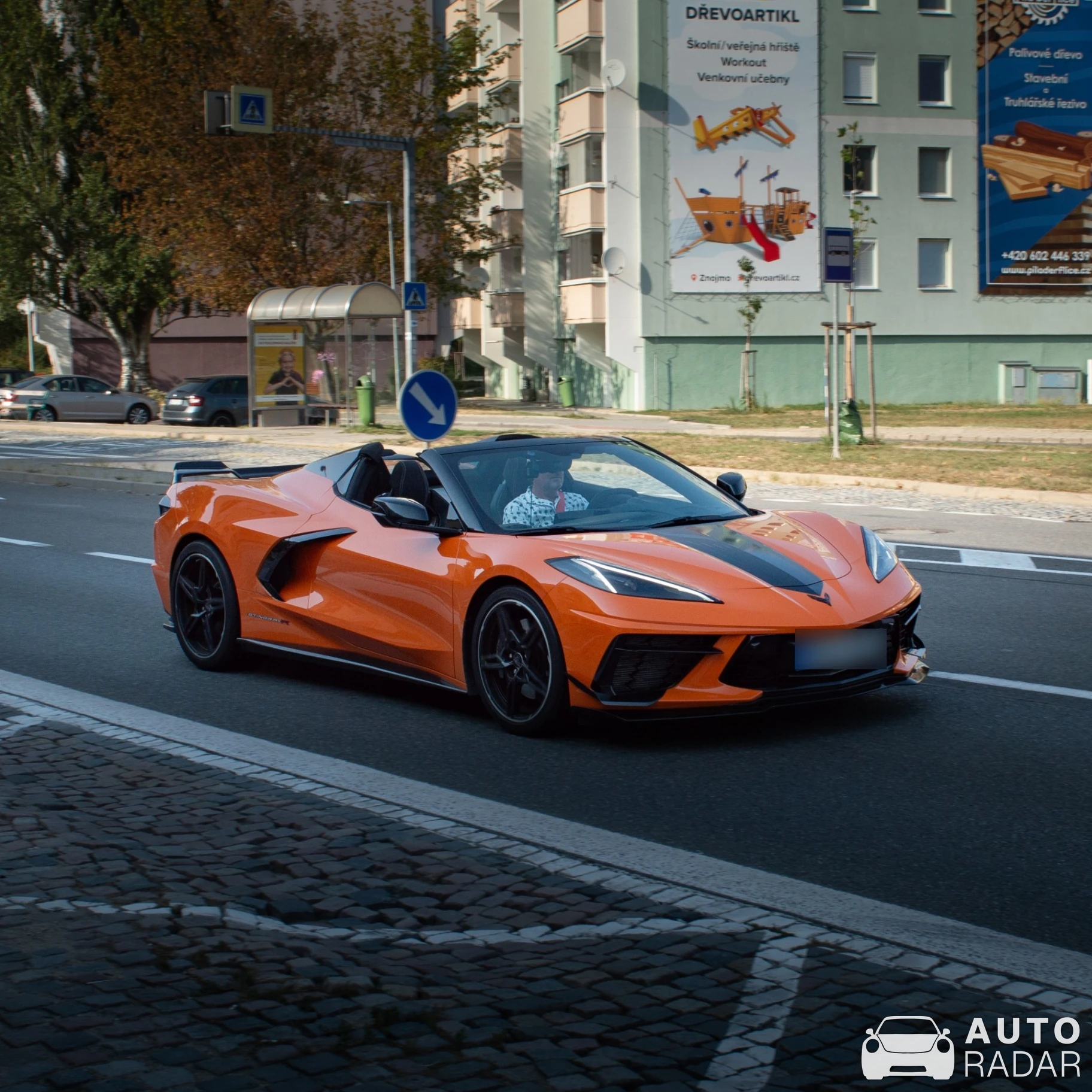 Chevrolet Corvette C8 Z06 Convertible spotted in Okres Znojmo, Czechia