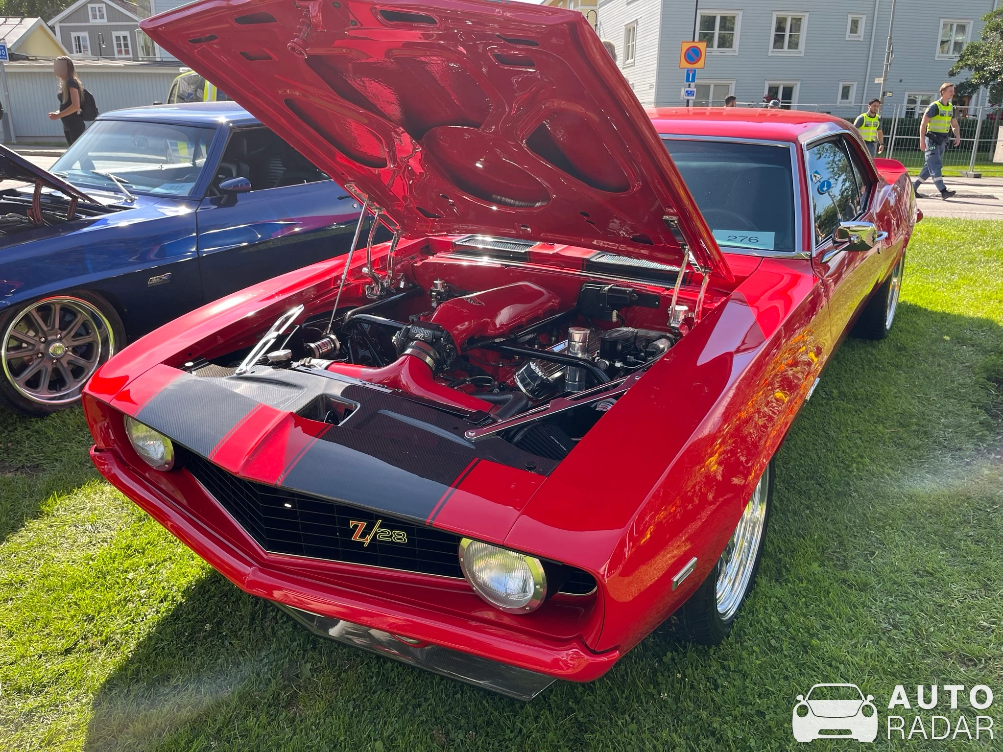 Chevrolet Camaro Z28 spotted in Norrtälje