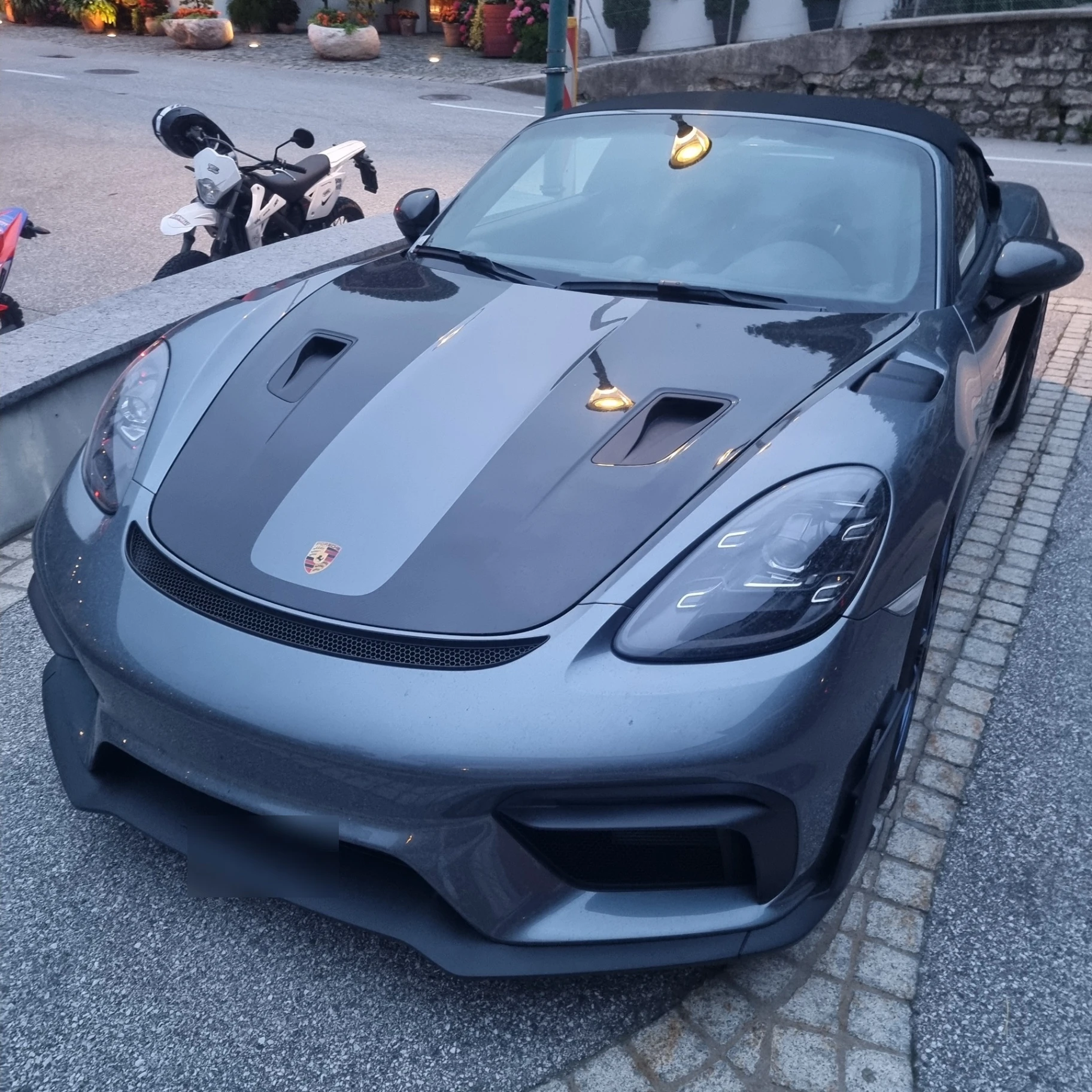 Porsche 718 Spyder RS spotted in Brixlegg, Austria