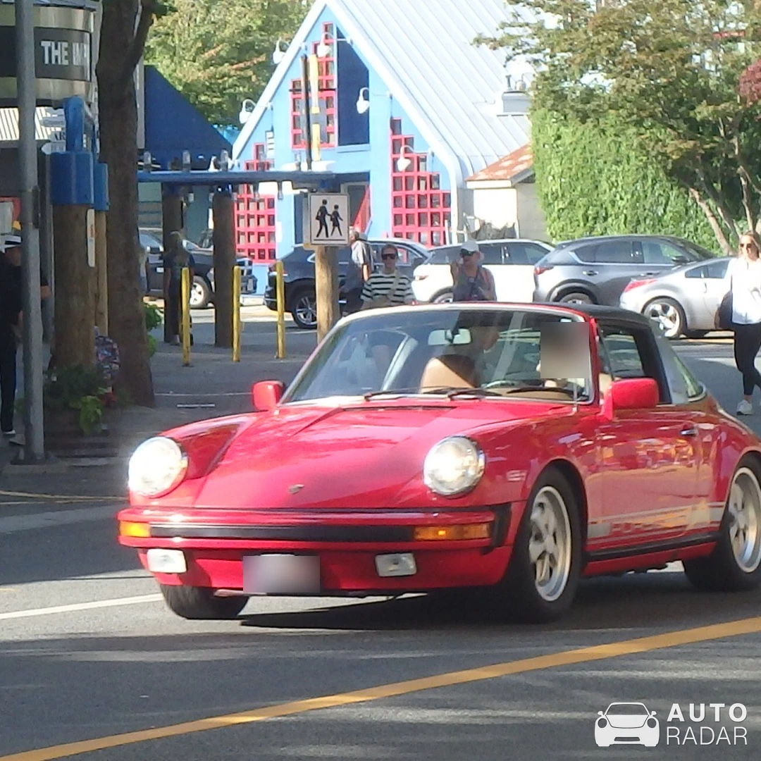 Porsche 911 Targa spotted in Vancouver, Canada