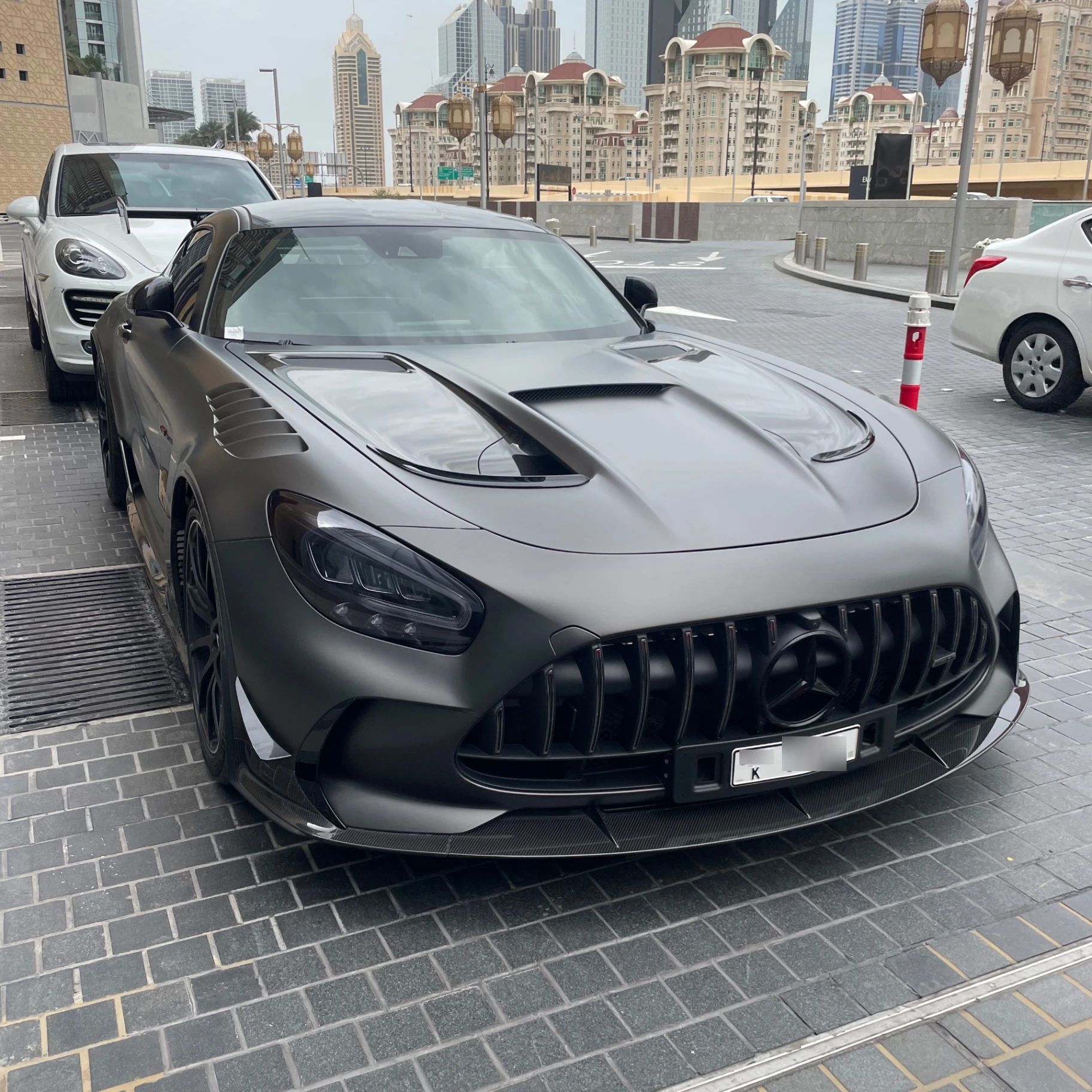 Mercedes-AMG GT Black Series C190 spotted in Dubai, United Arab Emirates
