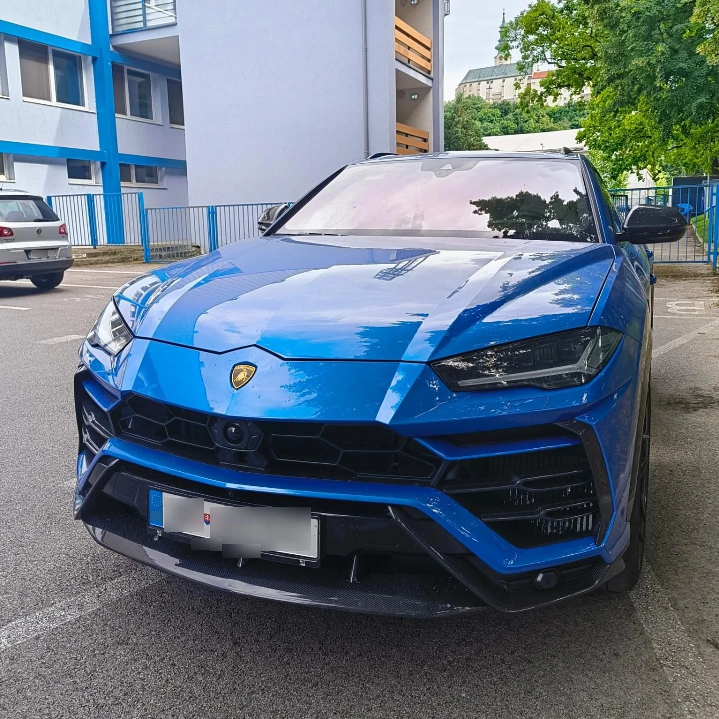 Lamborghini Urus spotted in Nitra, Slovakia