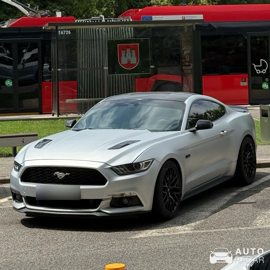 Ford Mustang GT spotted in Bratislava