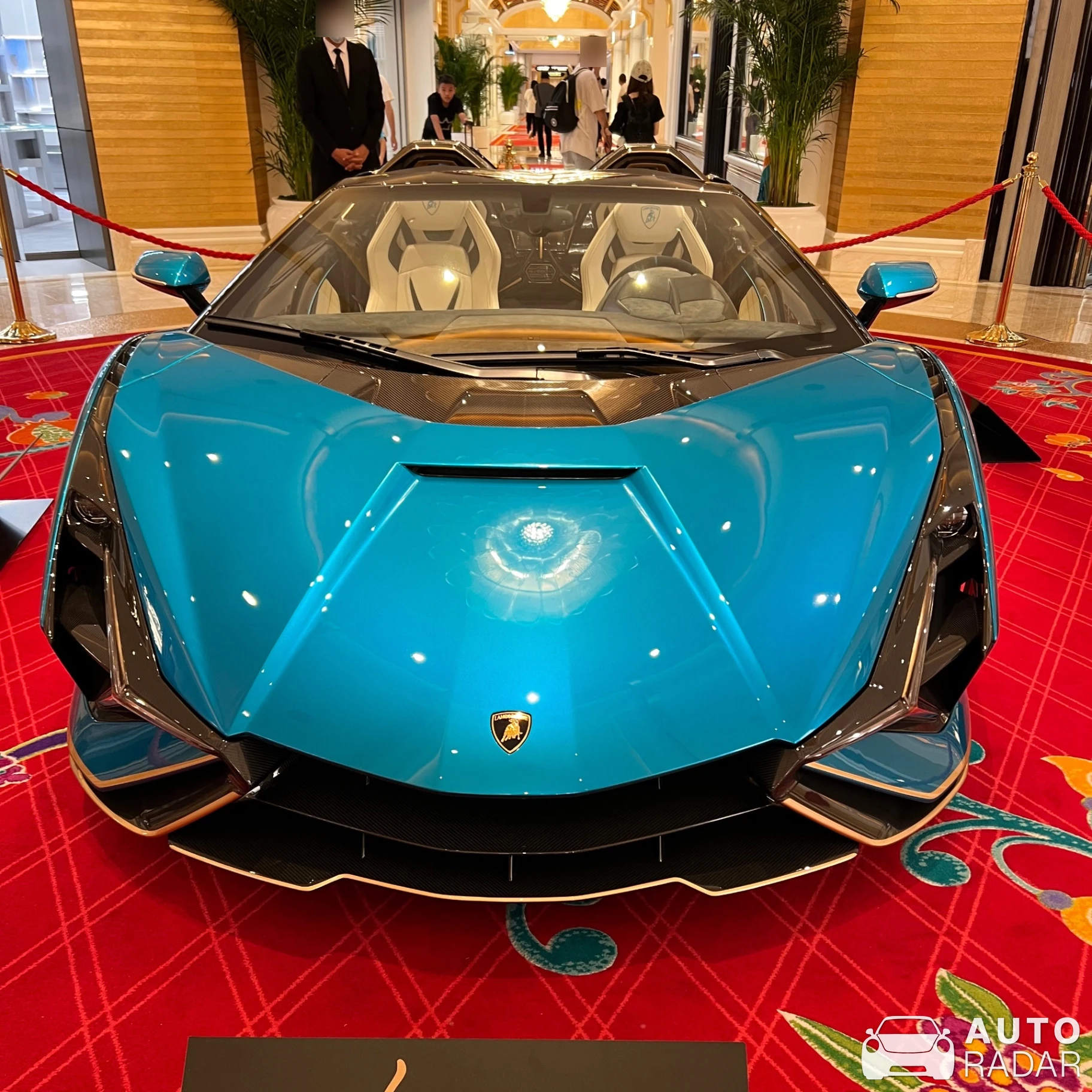 Lamborghini Sián Roadster spotted in , Macao