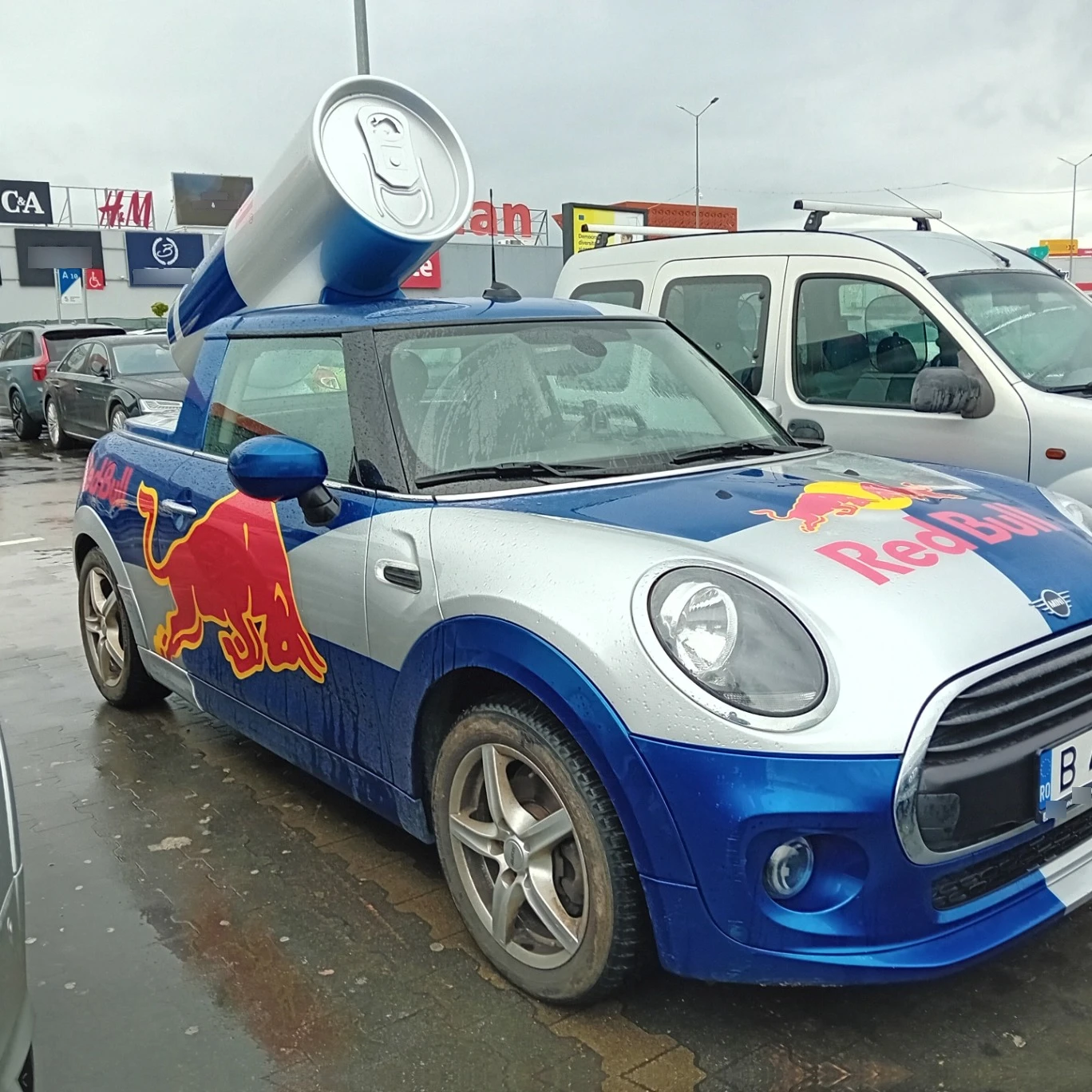 Mini Cooper Red bull spotted in Șelimbăr, România