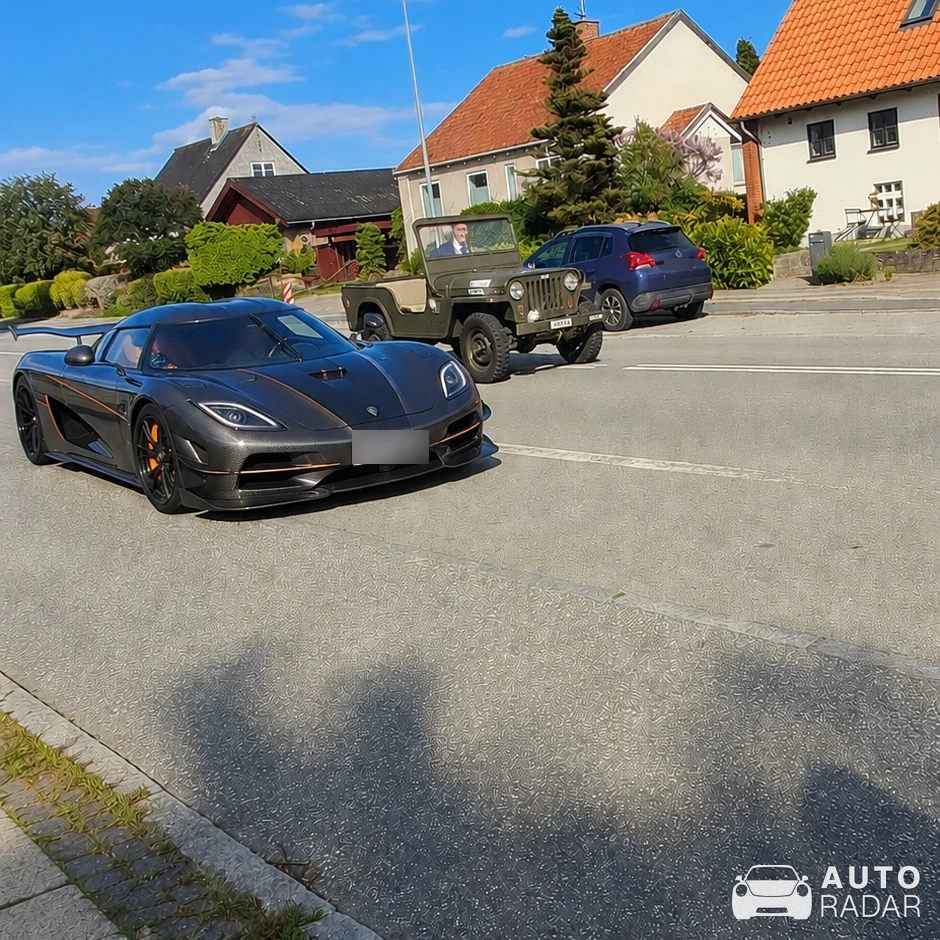 Koenigsegg Agera RS spotted in Hvidovre