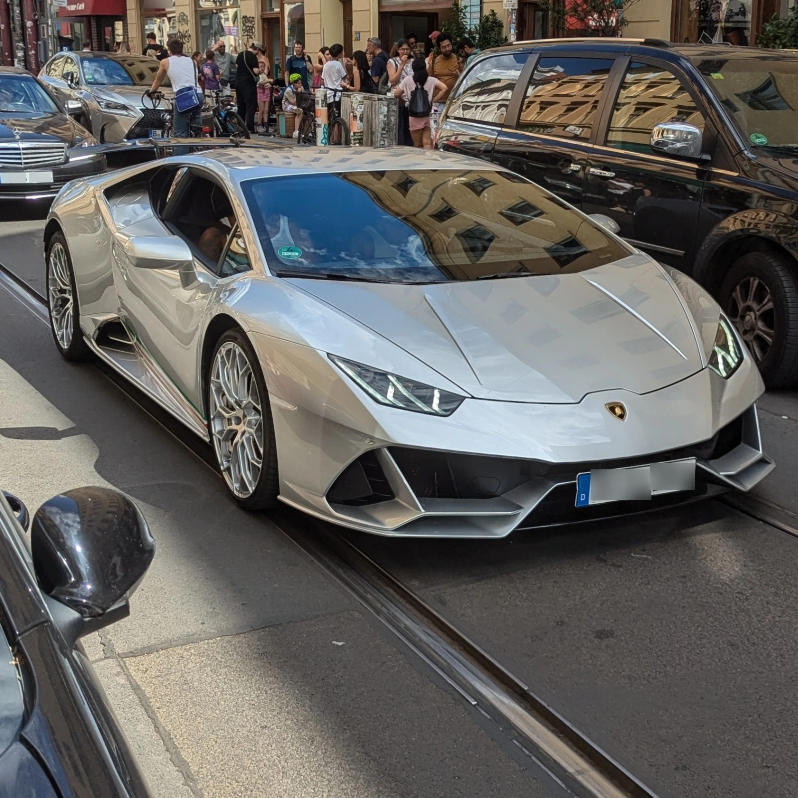 Lamborghini Huracán LP640-4 EVO spotted in Berlin, Germany